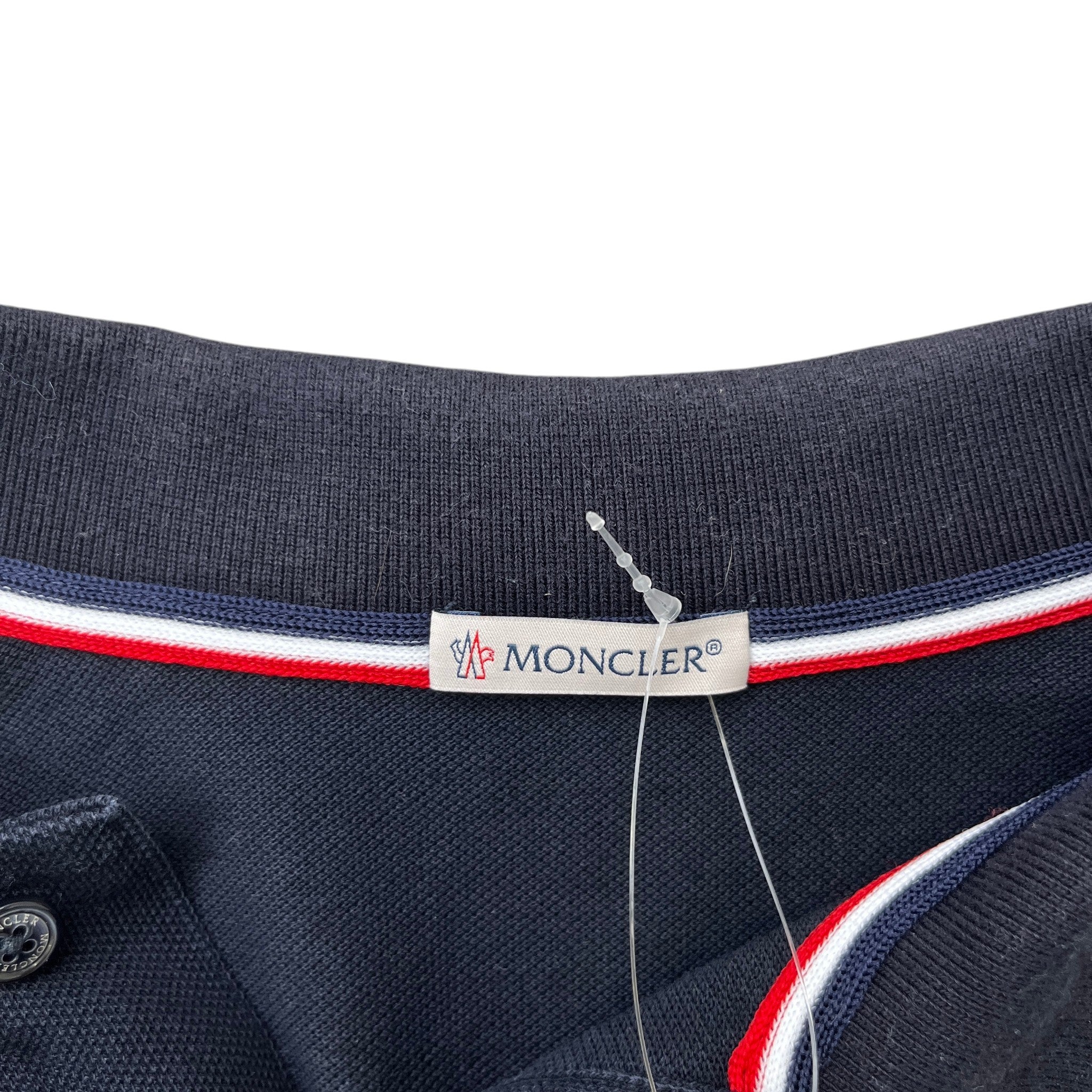Men's Maglia Polo Shirt Navy Size M
