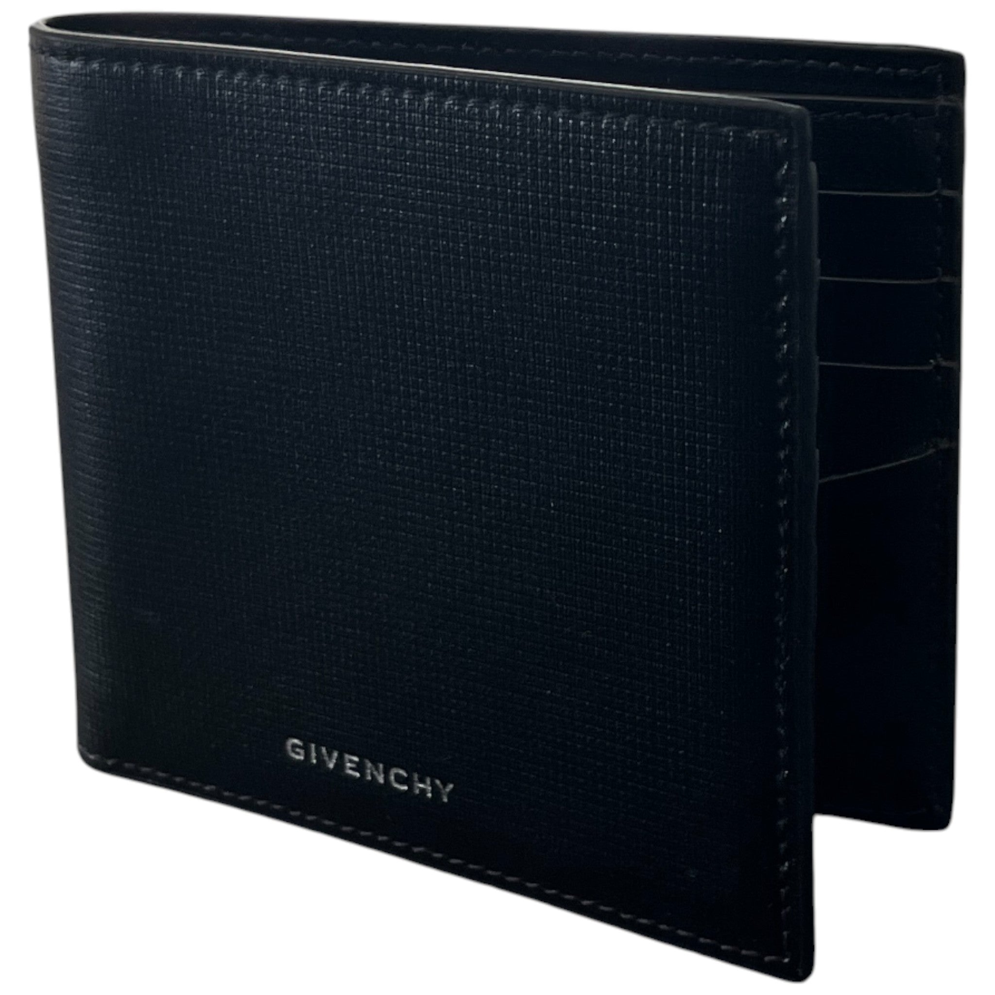 Men's Logo Bifold Wallet Black