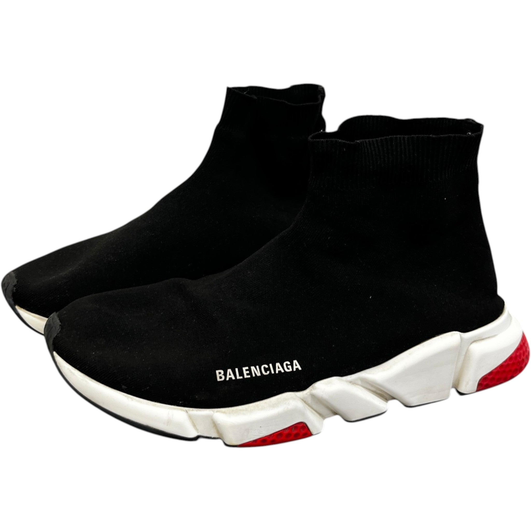 Men's Speed Sock High Trainers Black Size EU 46 / UK 12