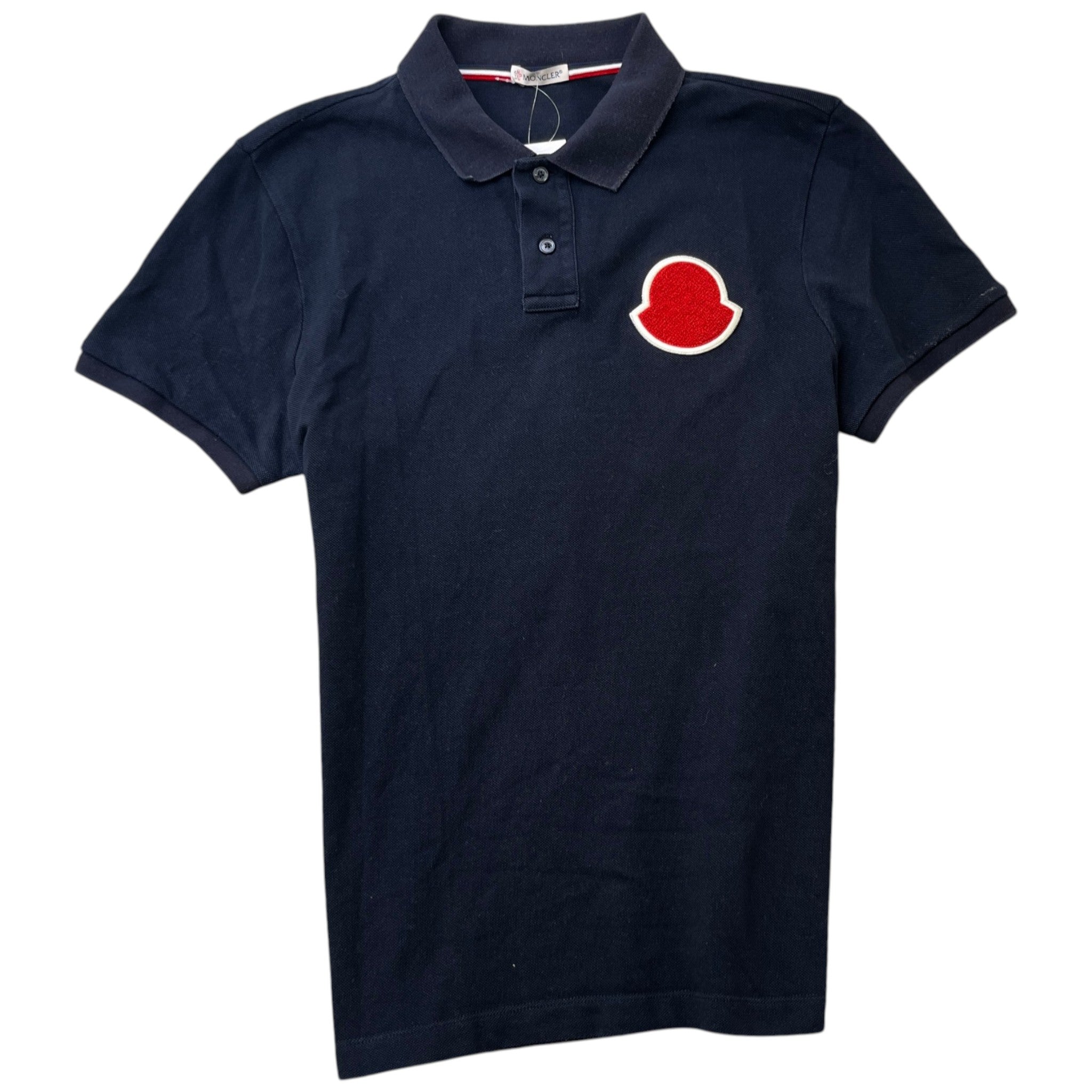 Men's Maglia Polo Shirt Navy Size M