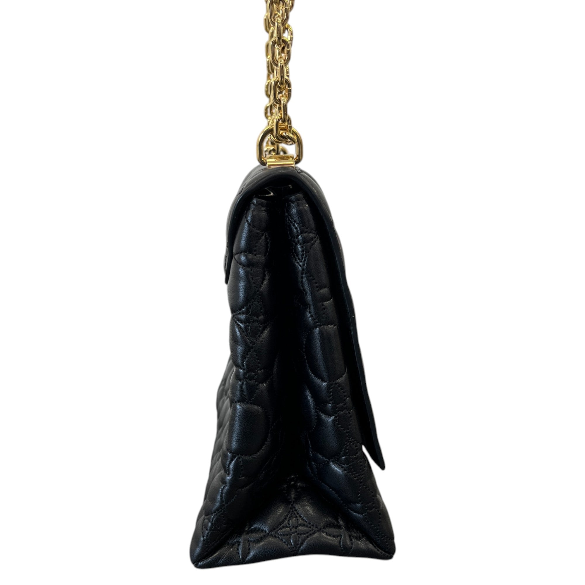 Women's Flower Twist Handbag Black