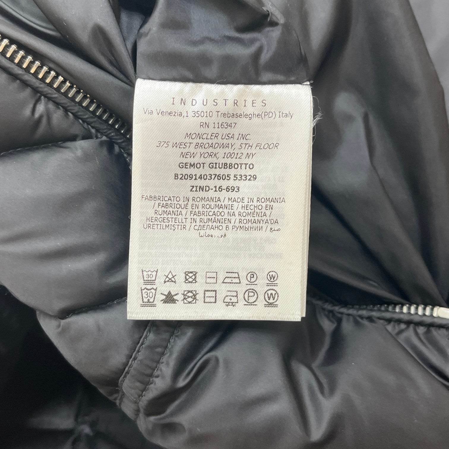 Men's Gemot Jacket Black Size 1 / S