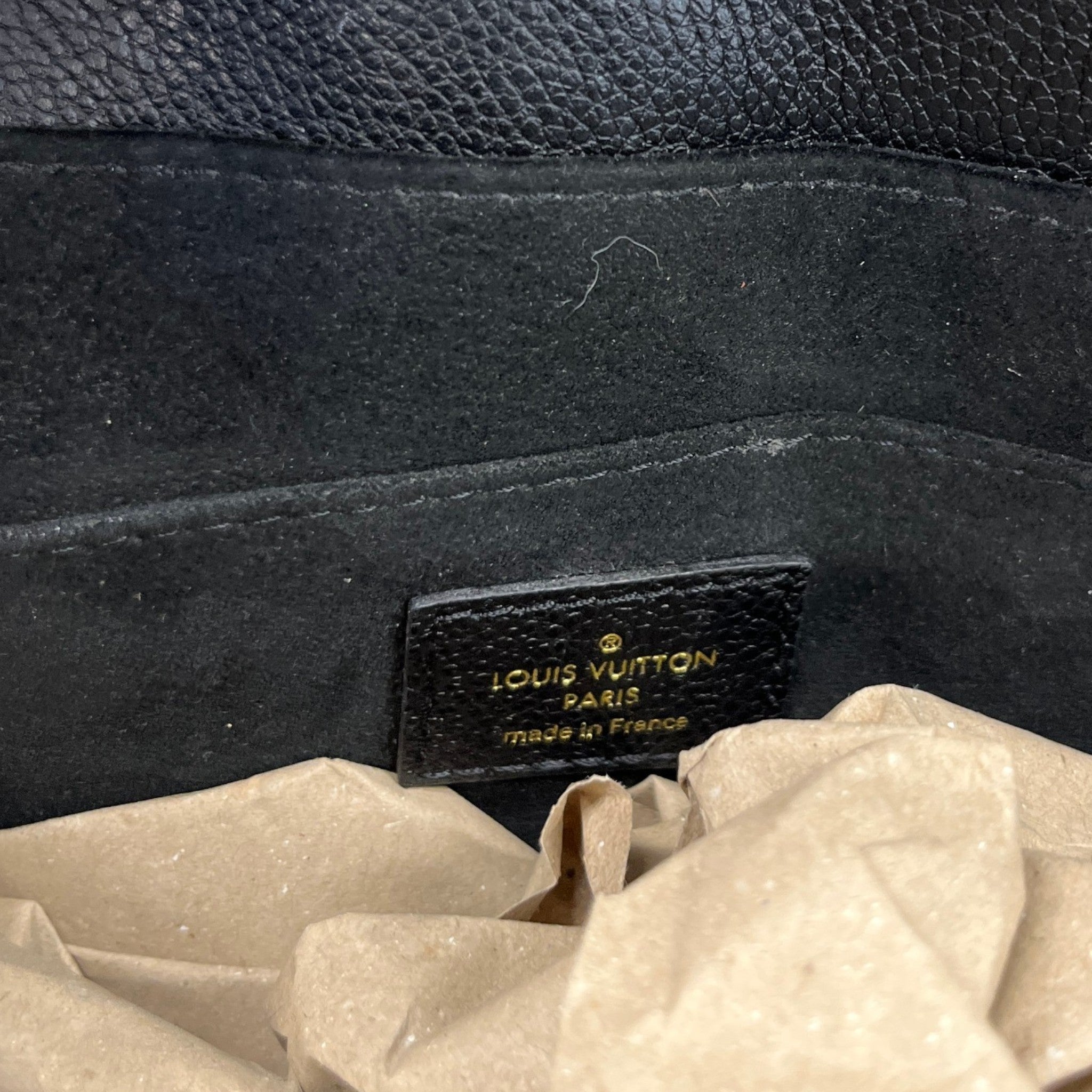Women's Monogram Empreinte Madeleine Bag Black