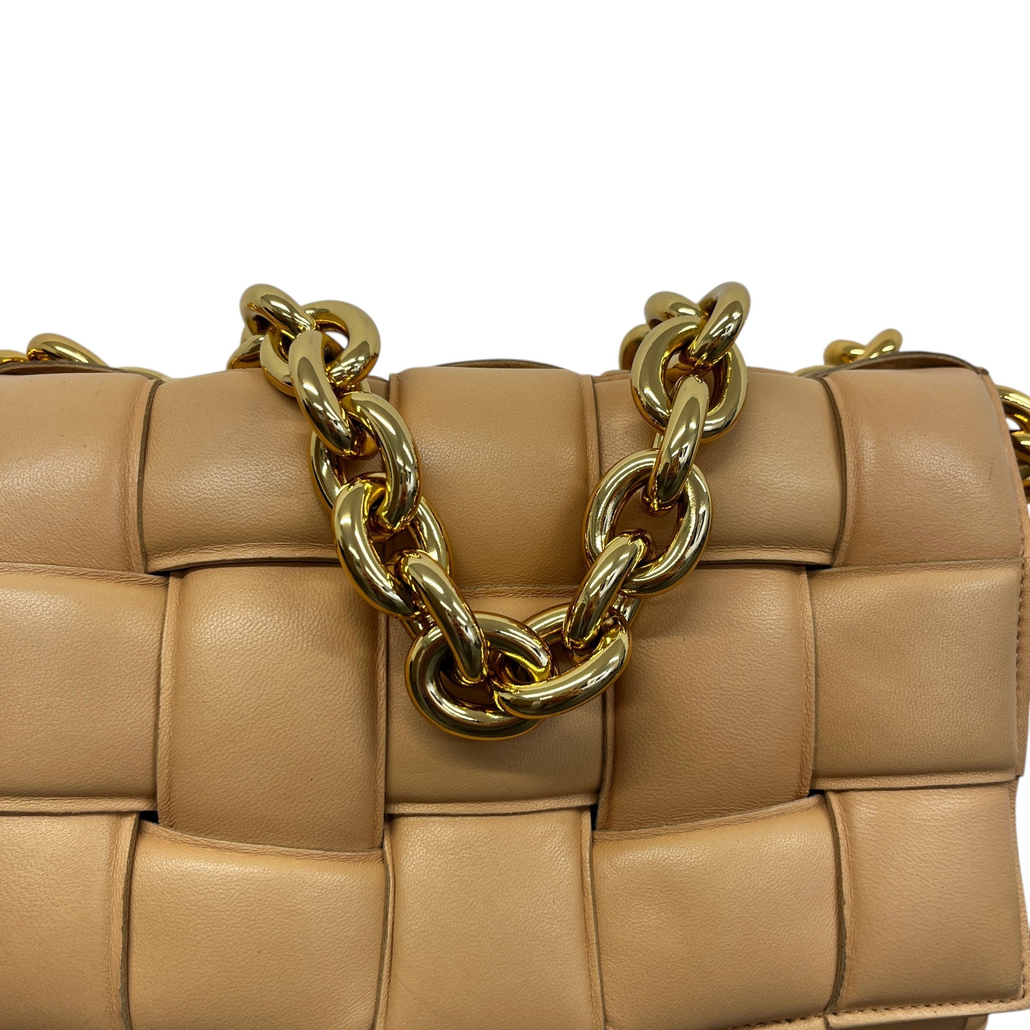 Women's Chain Cassette Bag Beige