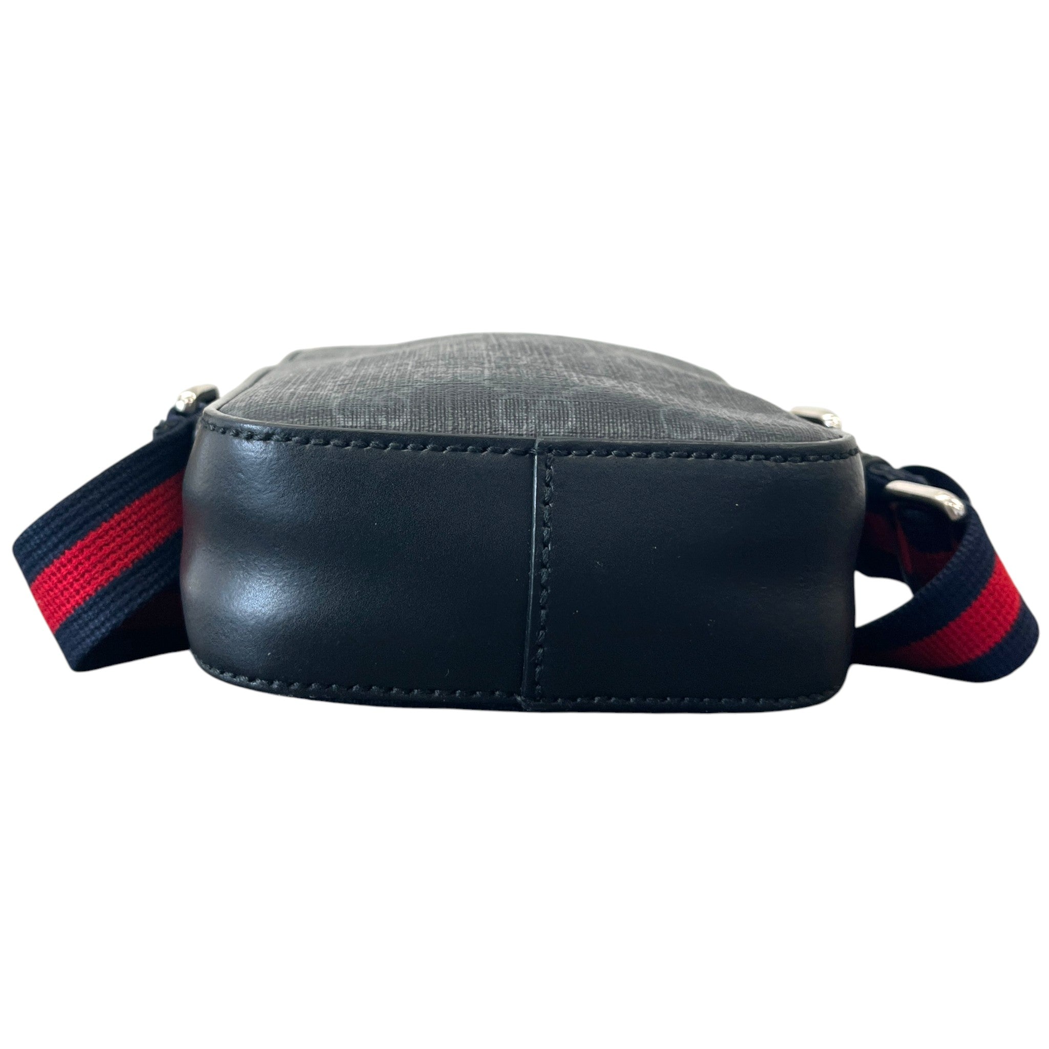 Men's Gg Supreme Messenger Bag Charcoal