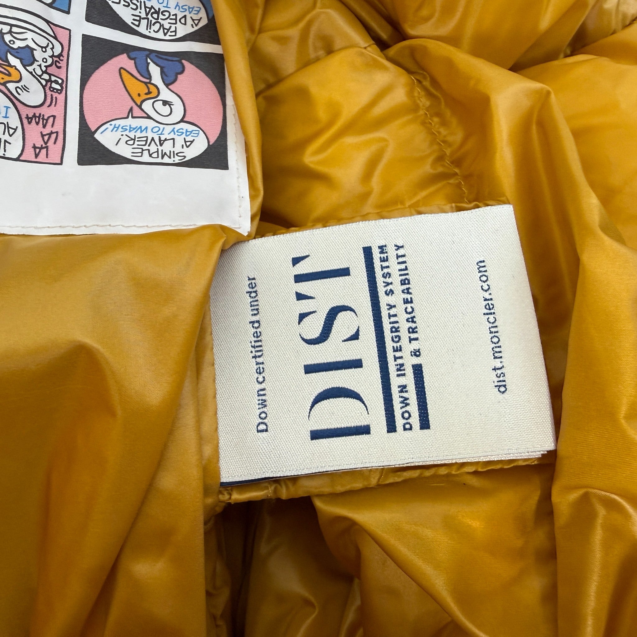 Women's Seritte Down Jacket Yellow Size 0 / UK 8