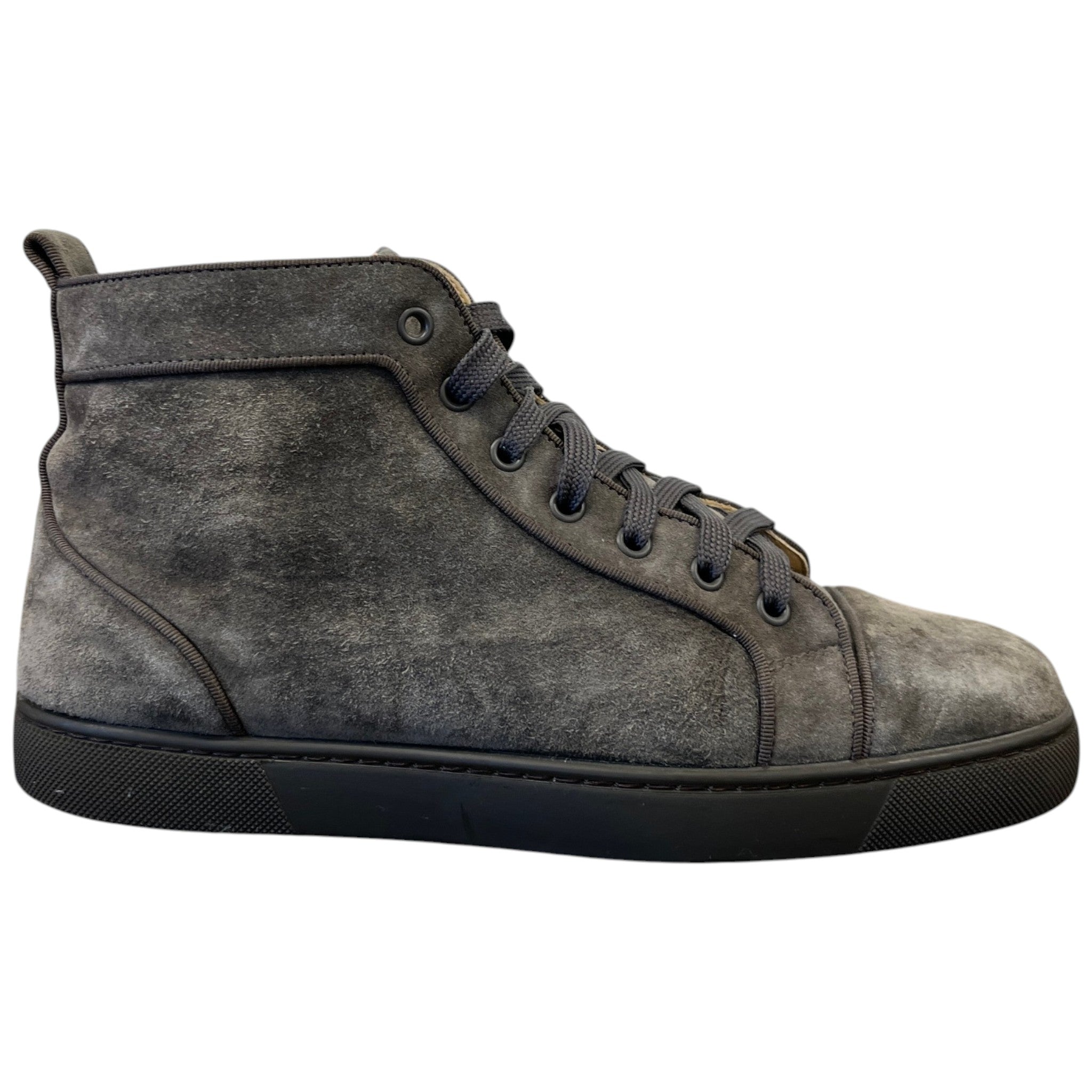 Men's Louis Orlato Flat High Trainers Brown Size EU 41.5 / UK 7.5