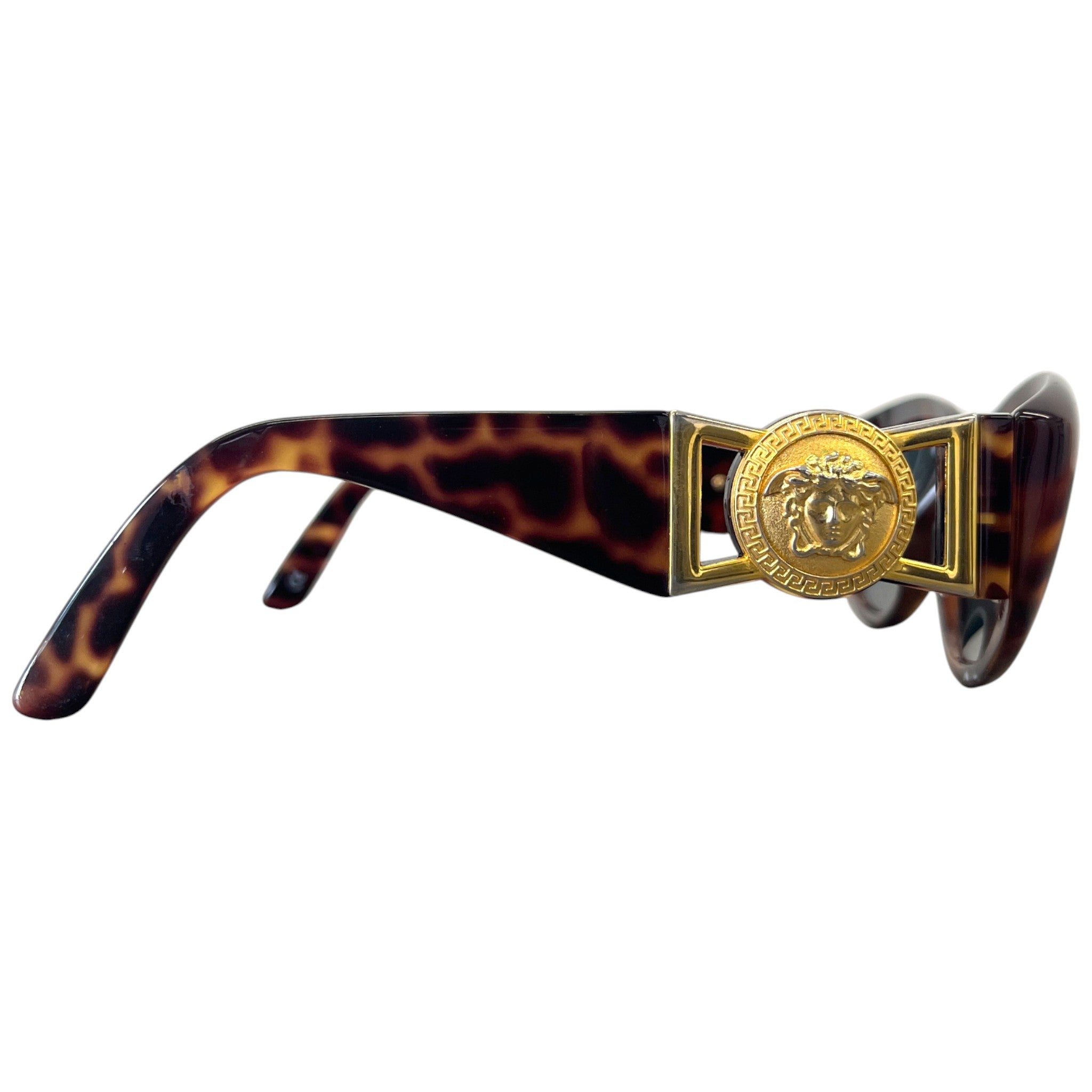 Women's Col869Od Medusa Sunglasses Brown