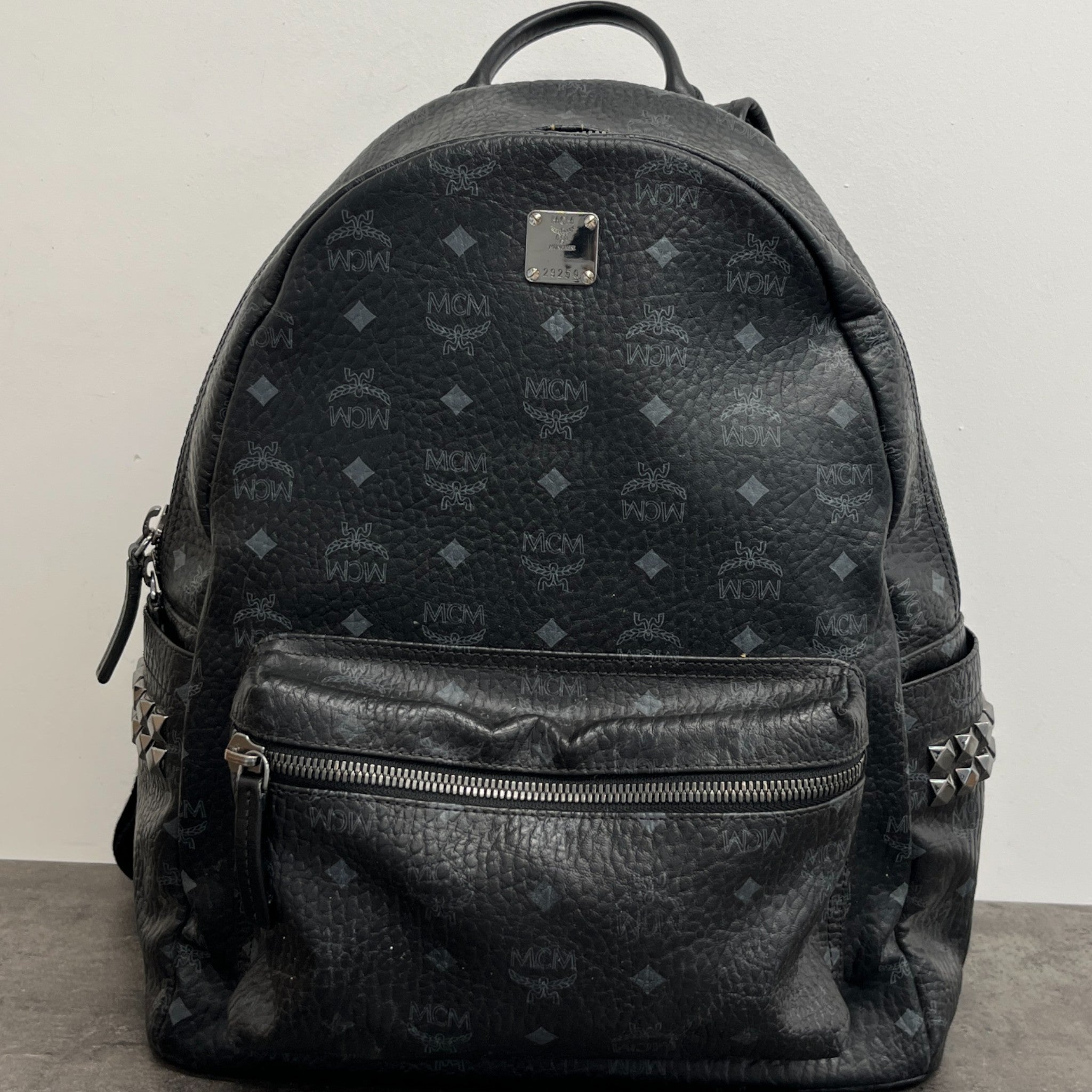 Men's Stark Side Studs Backpack Black