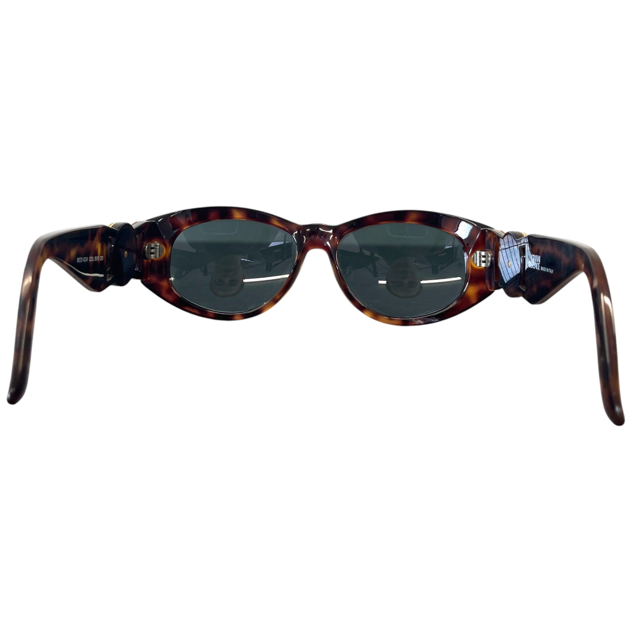 Women's Col869Od Medusa Sunglasses Brown