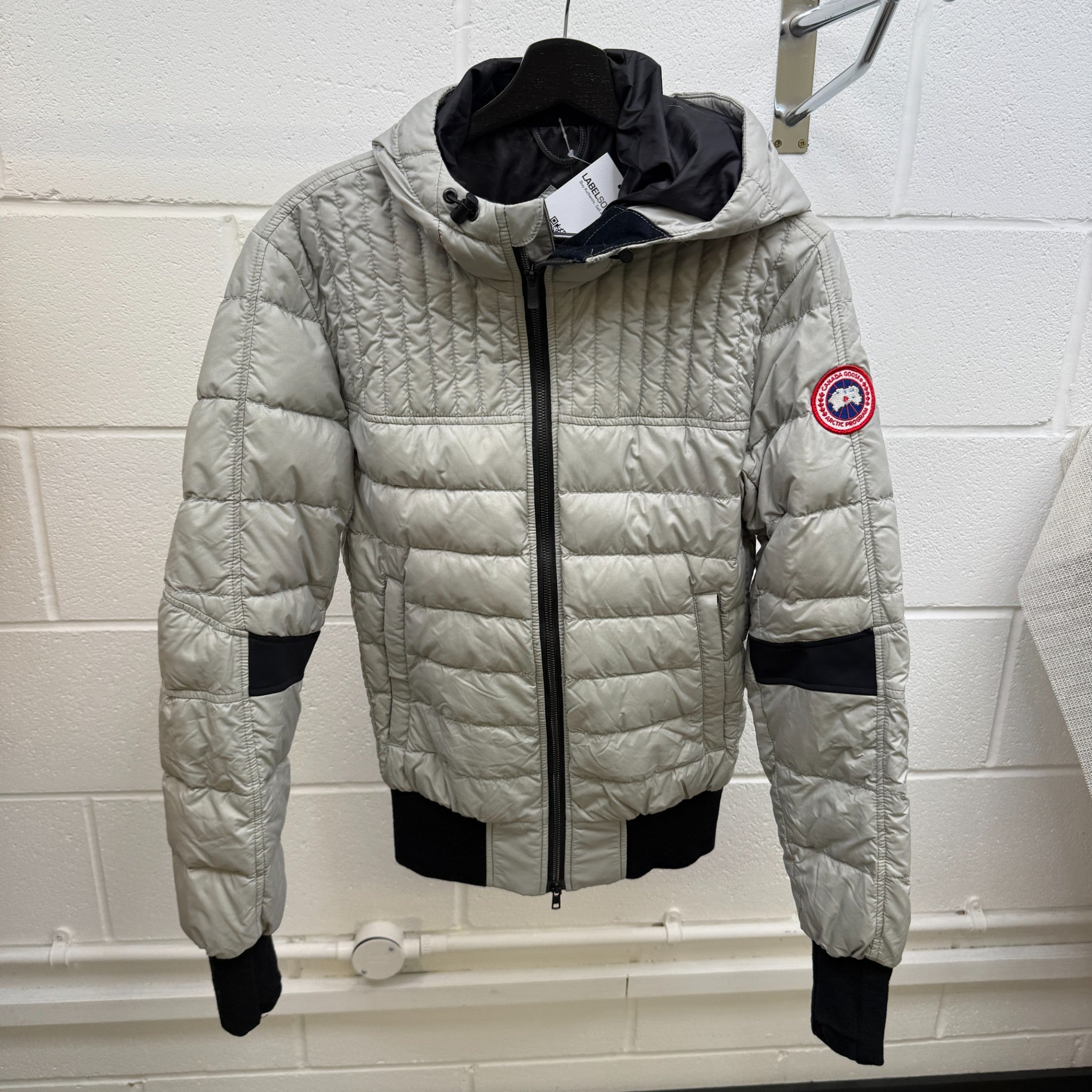 Men's Cabri Hooded Jacket Grey Size S