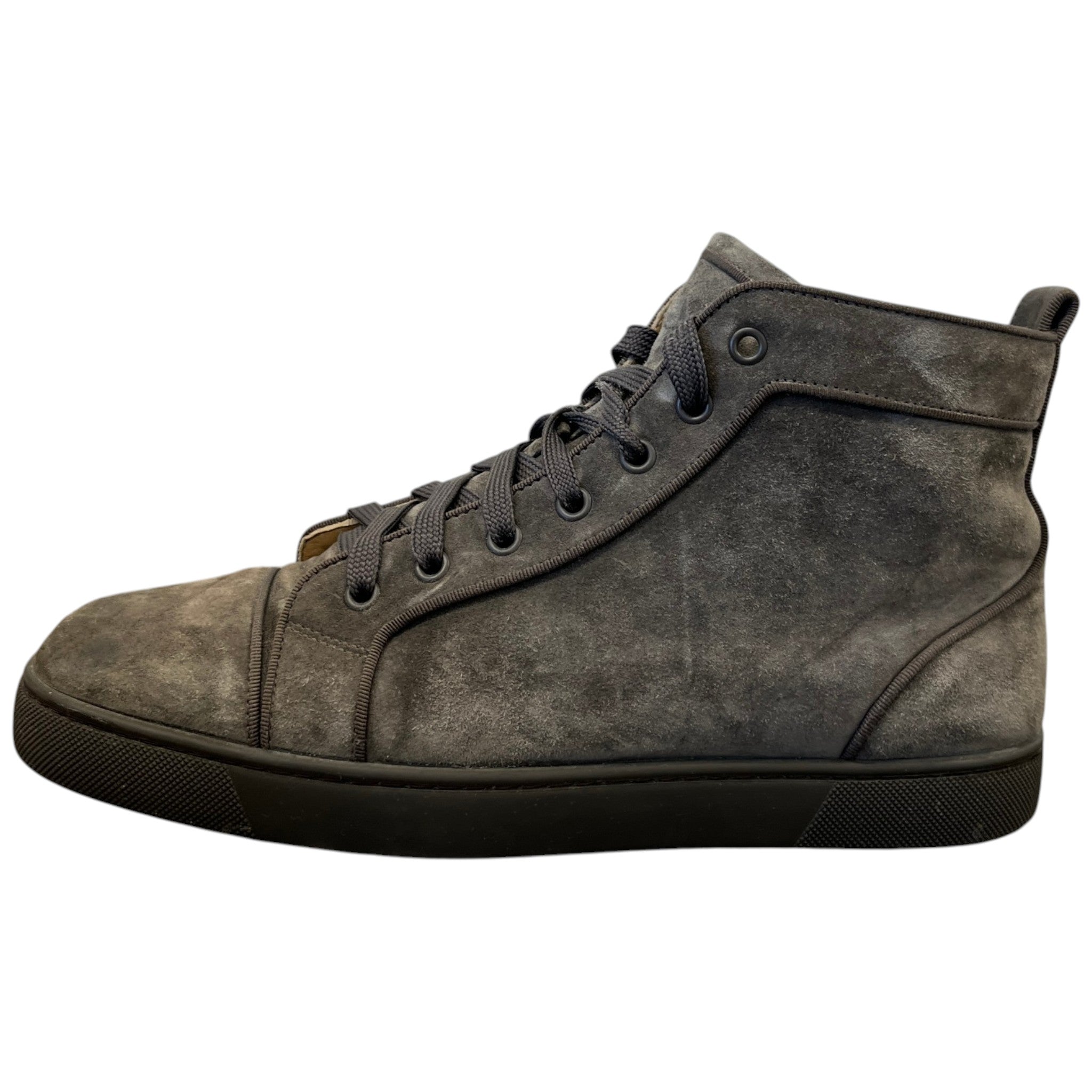 Men's Louis Orlato Flat High Trainers Brown Size EU 41.5 / UK 7.5