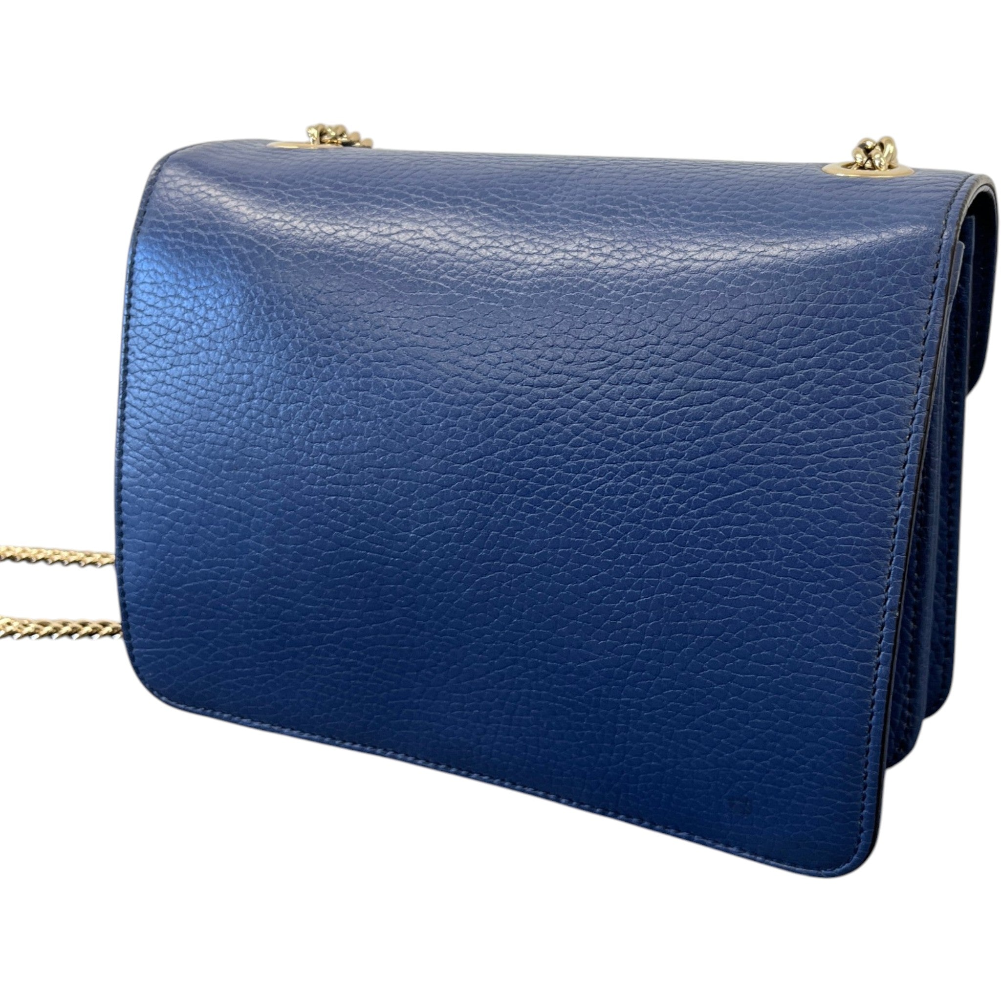 Women's Interlocking G Bag Blue