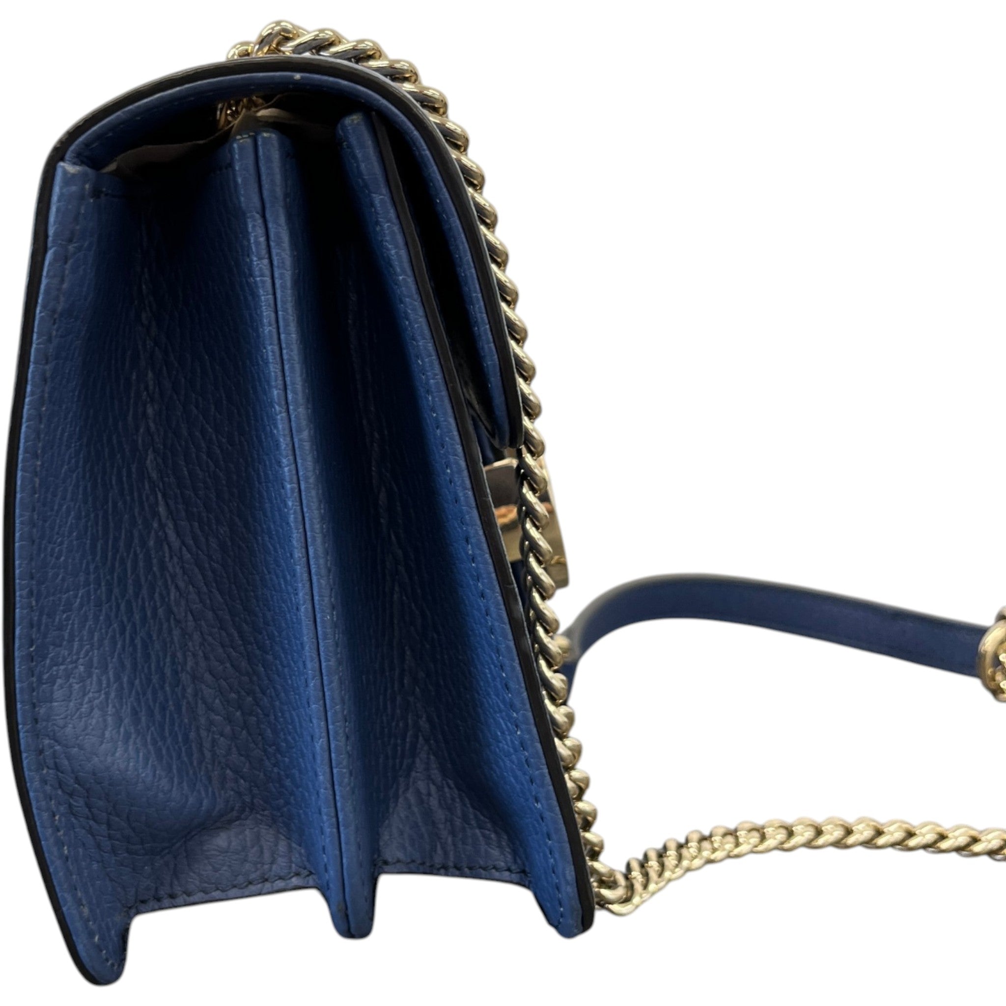 Women's Interlocking G Bag Blue
