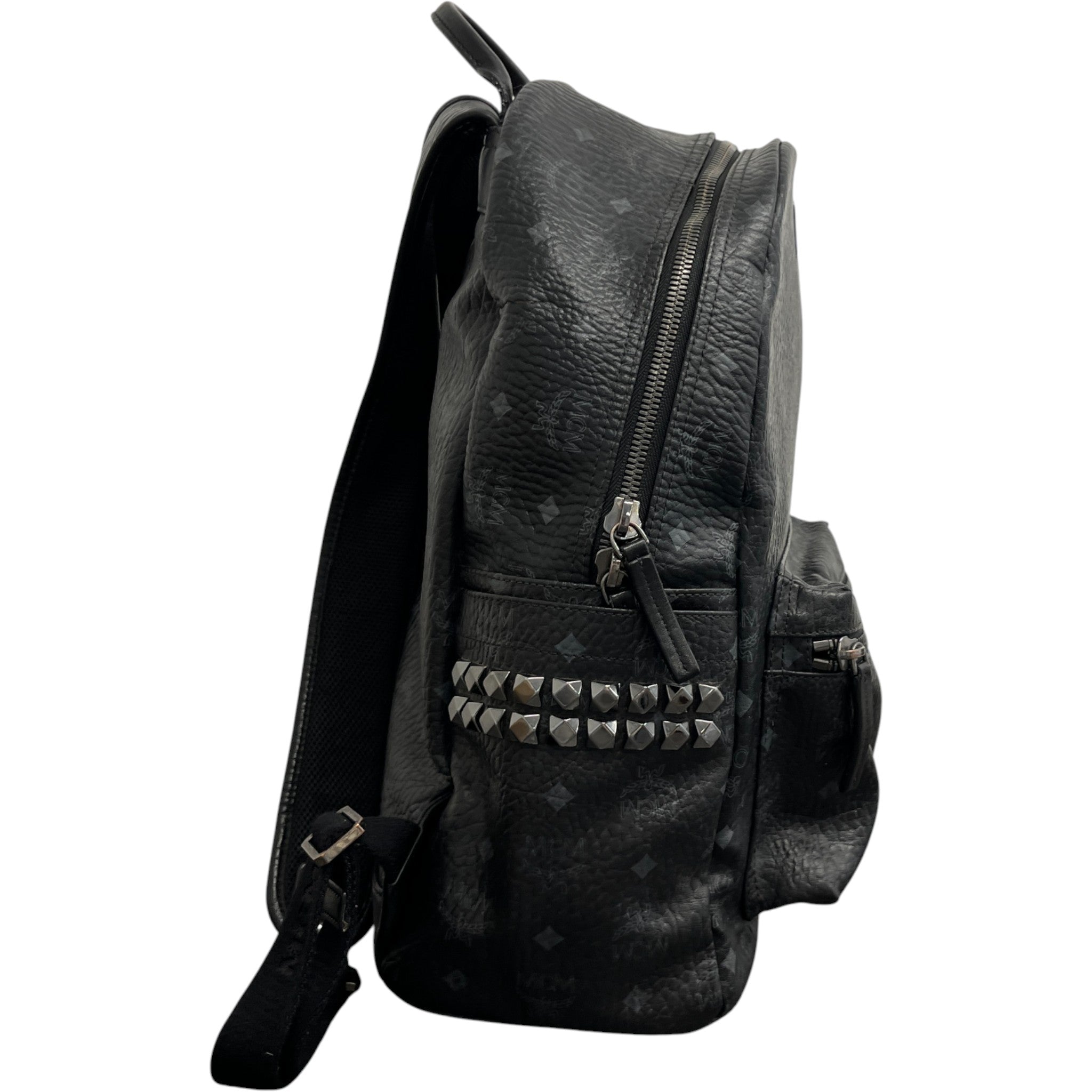 Men's Stark Side Studs Backpack Black