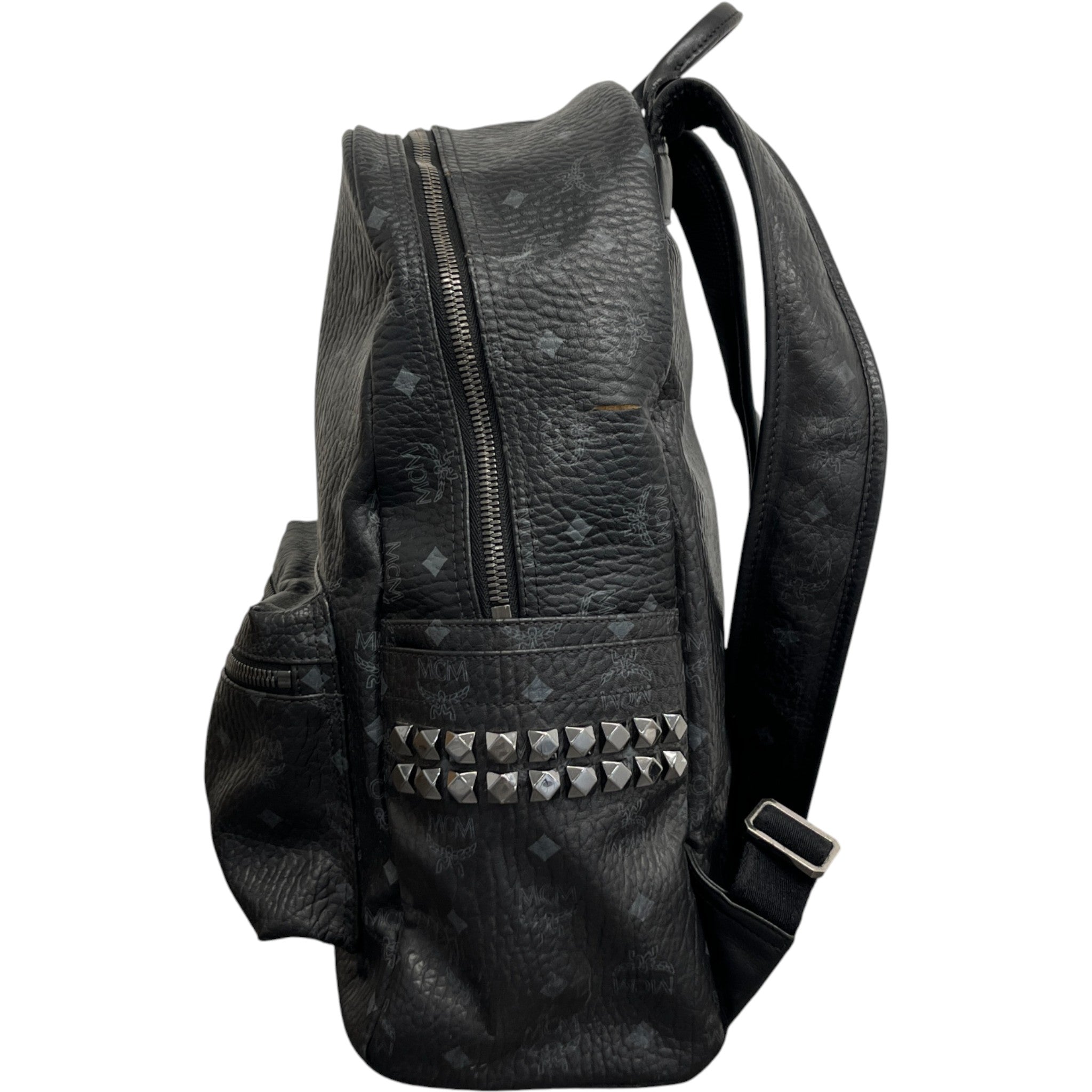 Men's Stark Side Studs Backpack Black