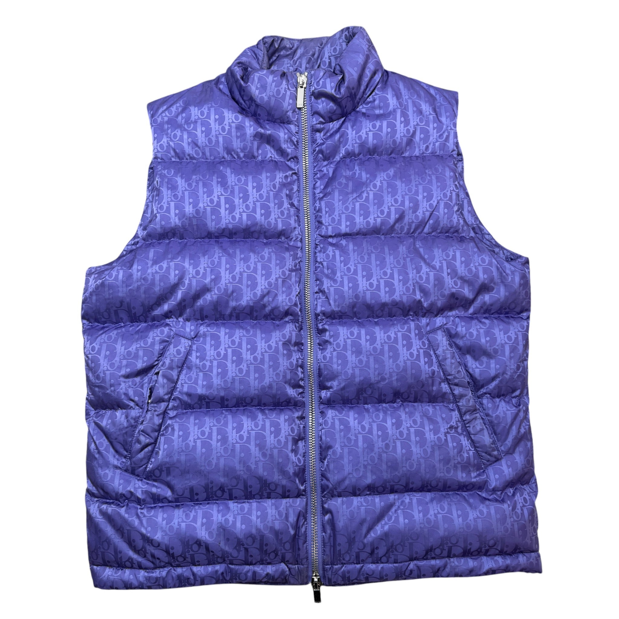 Men's Oblique Gilet Purple Size IT 50 / L