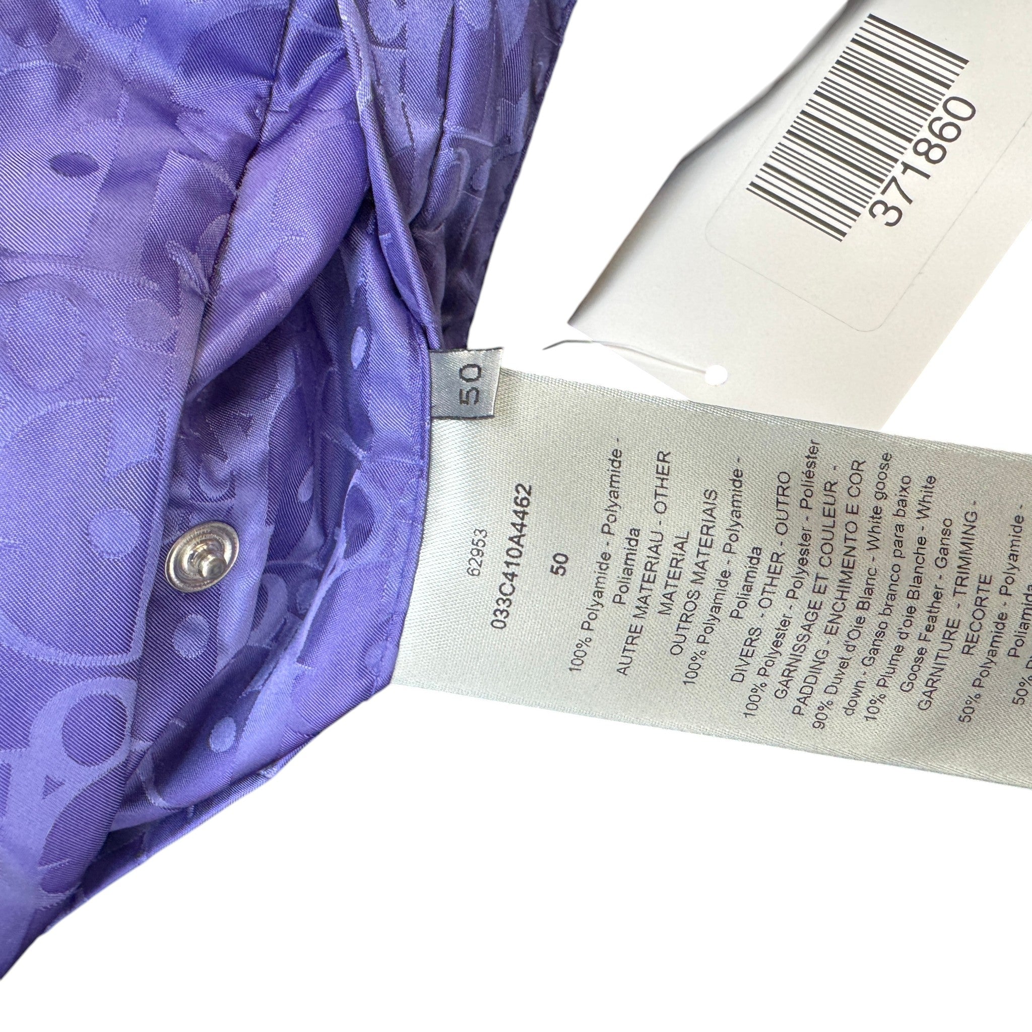 Men's Oblique Gilet Purple Size IT 50 / L