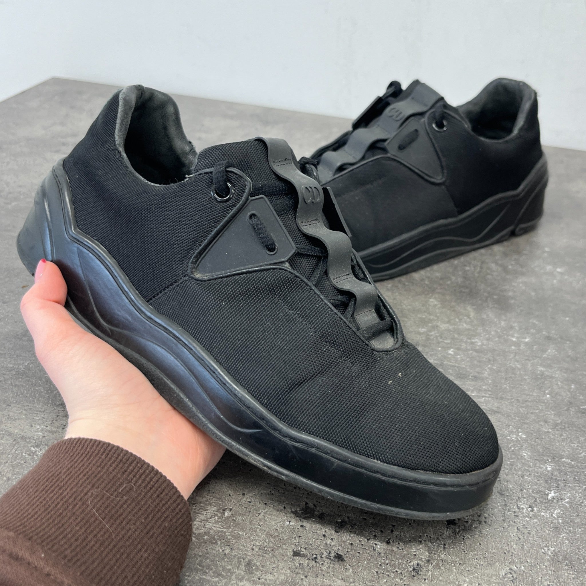 Men's B17 Low Trainers Black Size EU 41 / UK 7
