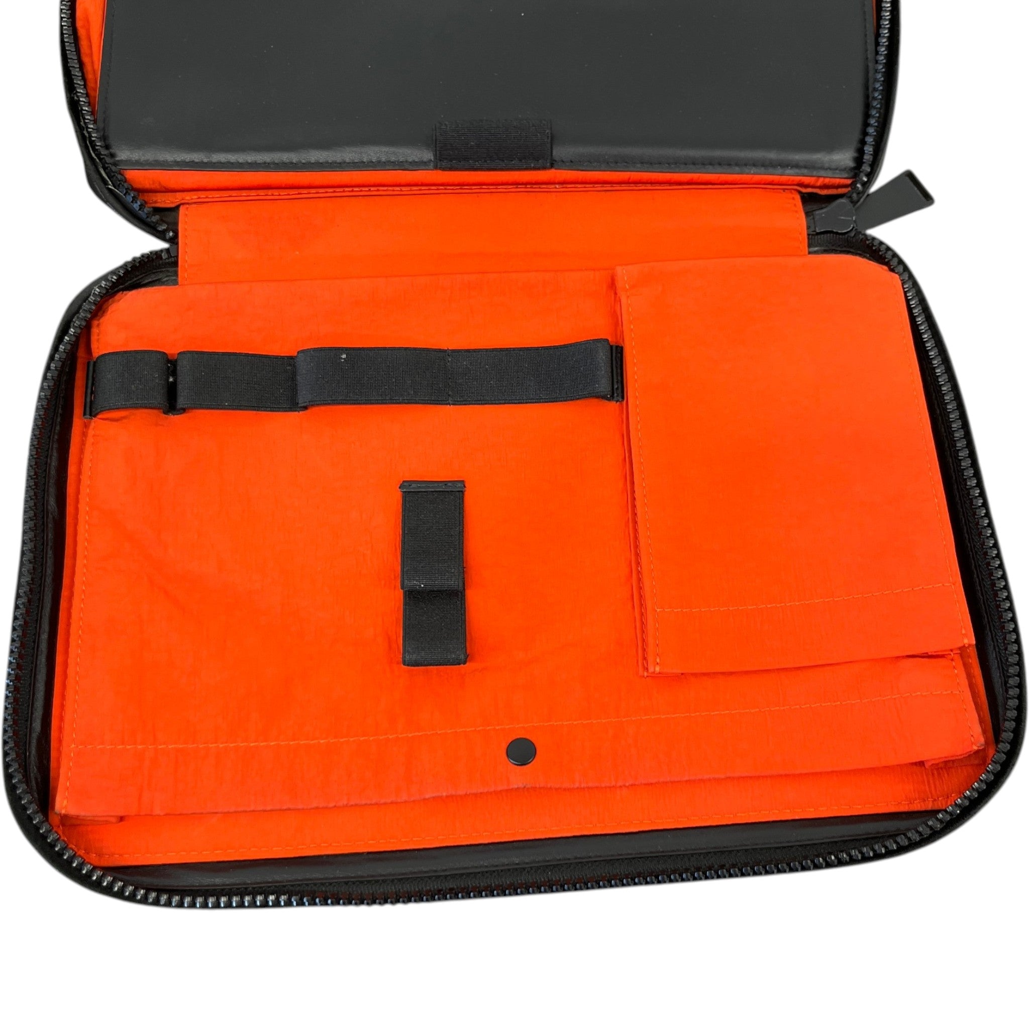 Men's Intrecciato Travel Case Pouch Black