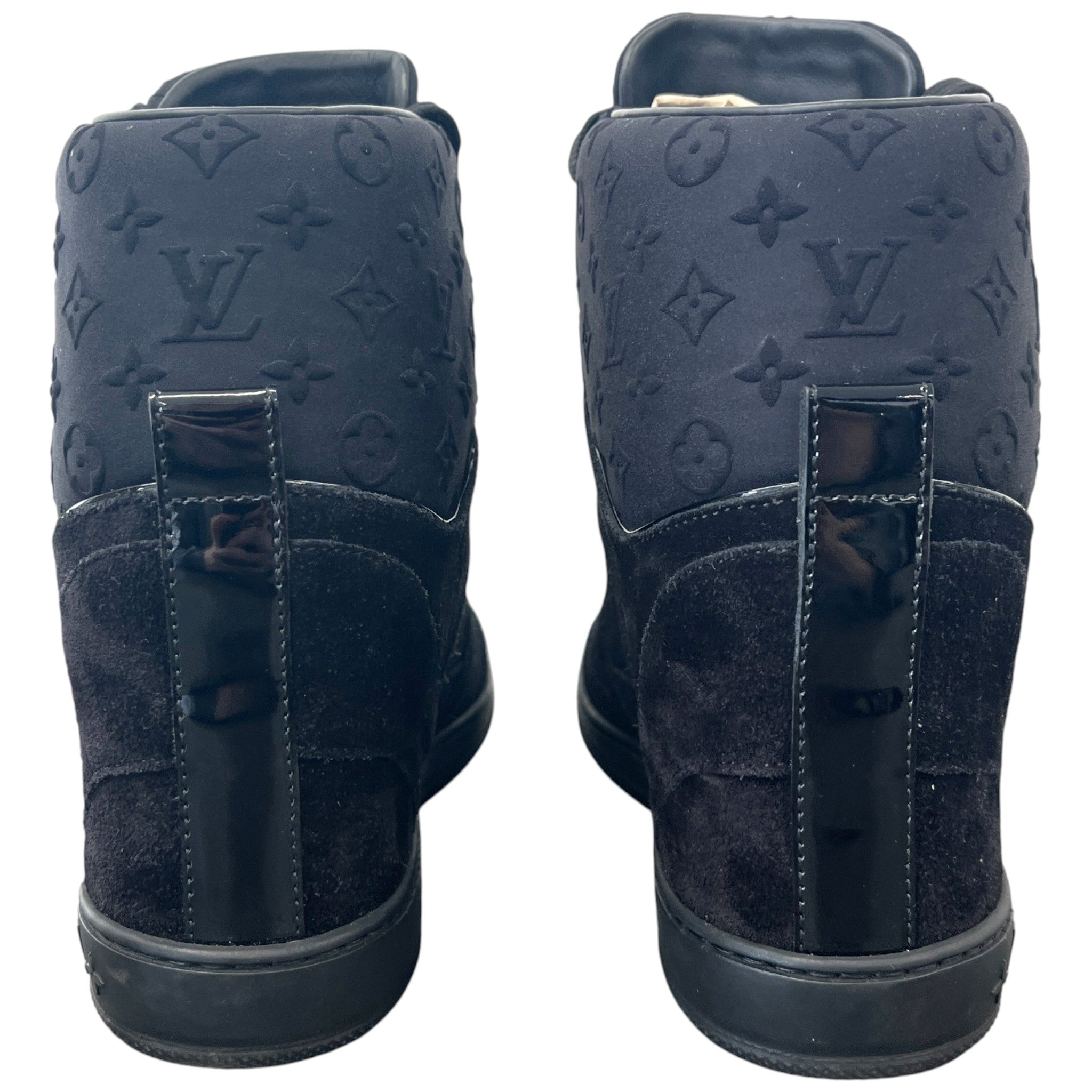 Women's Millenium Wedge High Trainers Black Size EU 37 / UK 4