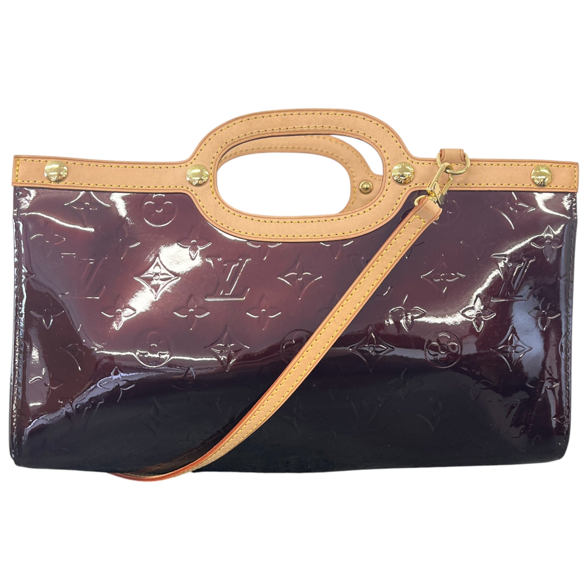 Women's Monogram Vernis Roxbury Drive Handbag Burgundy
