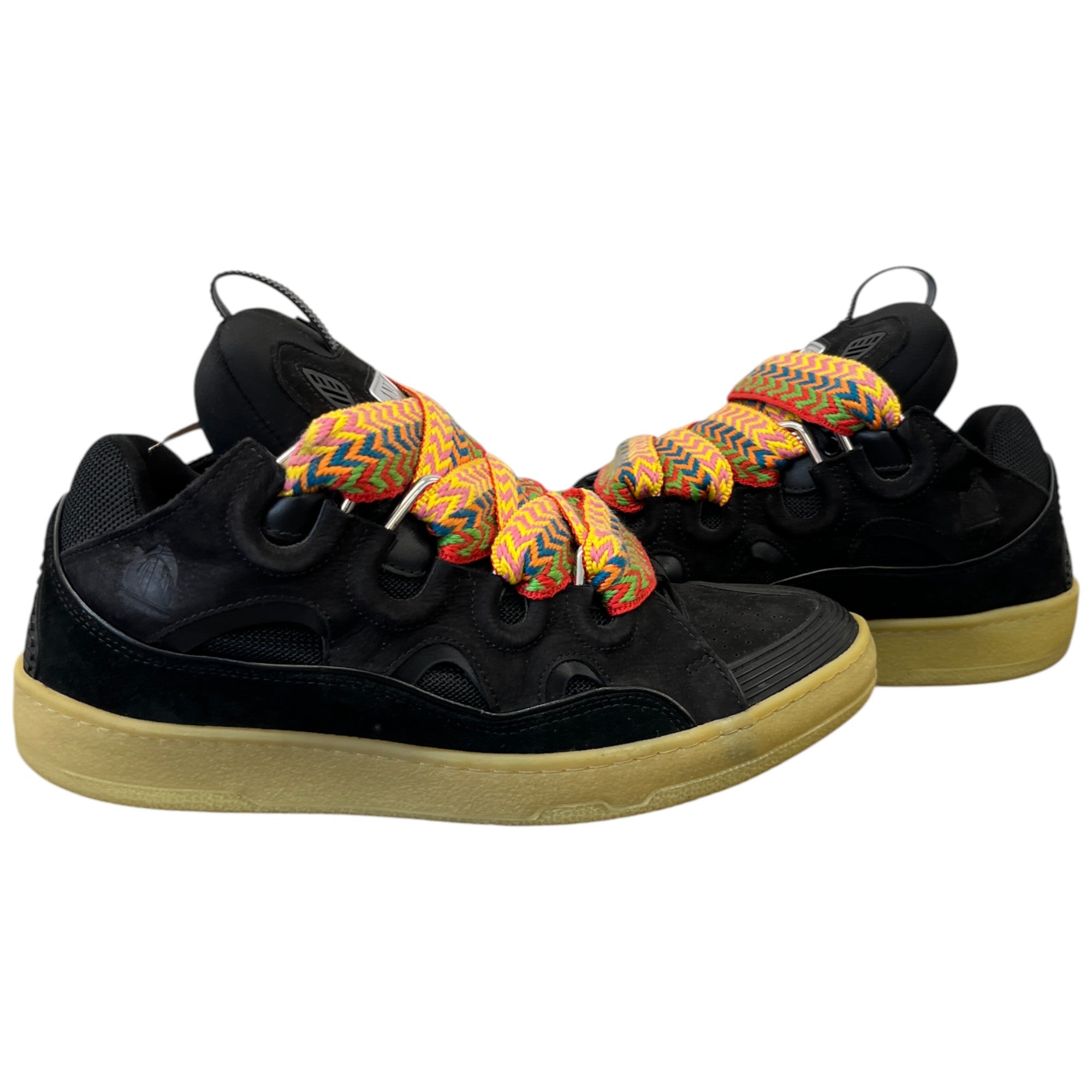 Men's Curb Low Trainers Black Size EU 43 / UK 9