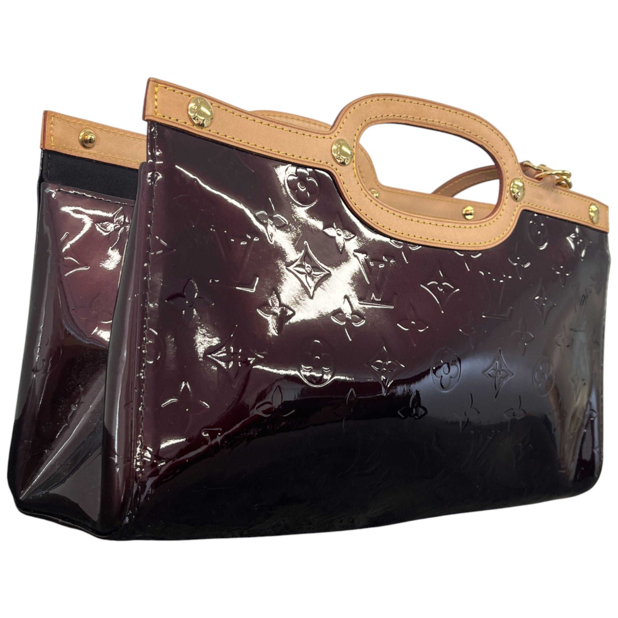 Women's Monogram Vernis Roxbury Drive Handbag Burgundy