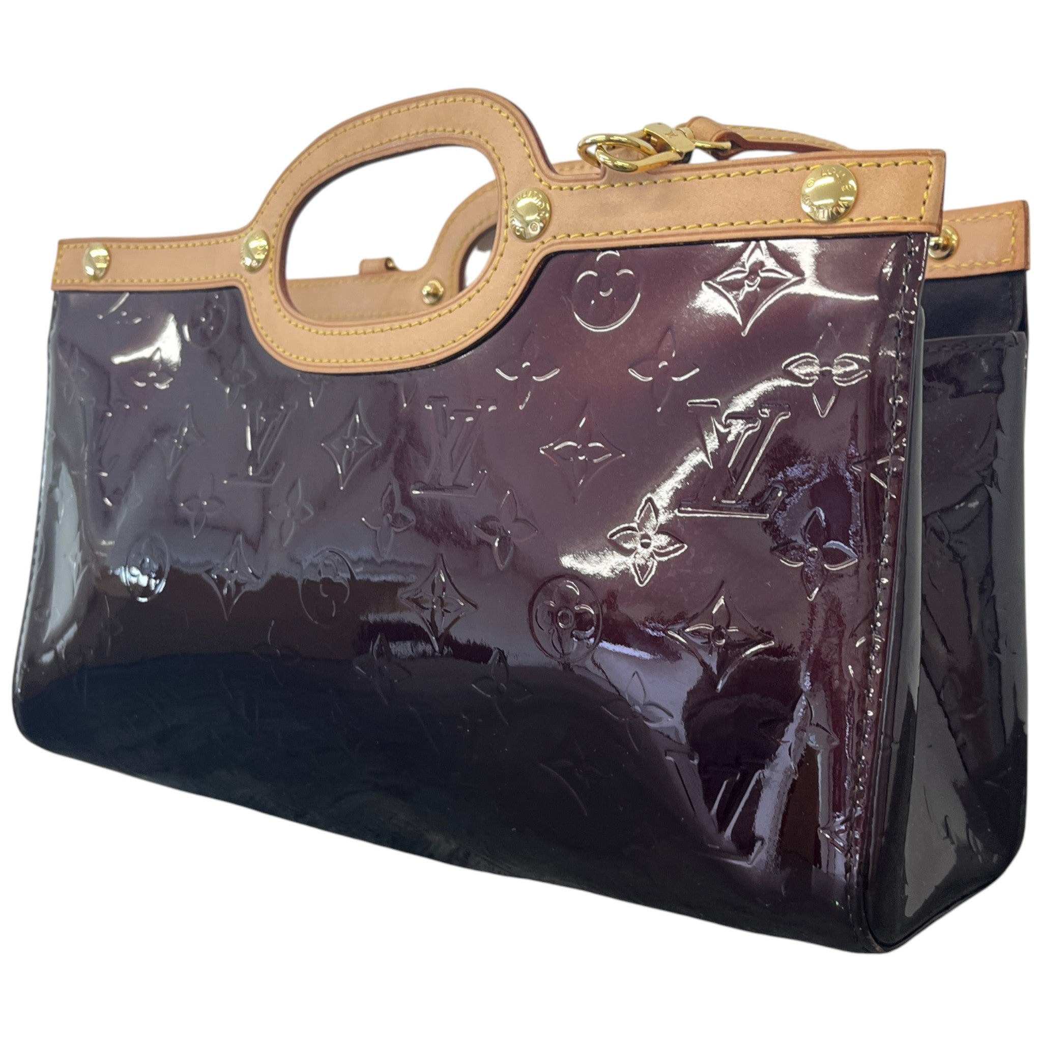 Women's Monogram Vernis Roxbury Drive Handbag Burgundy