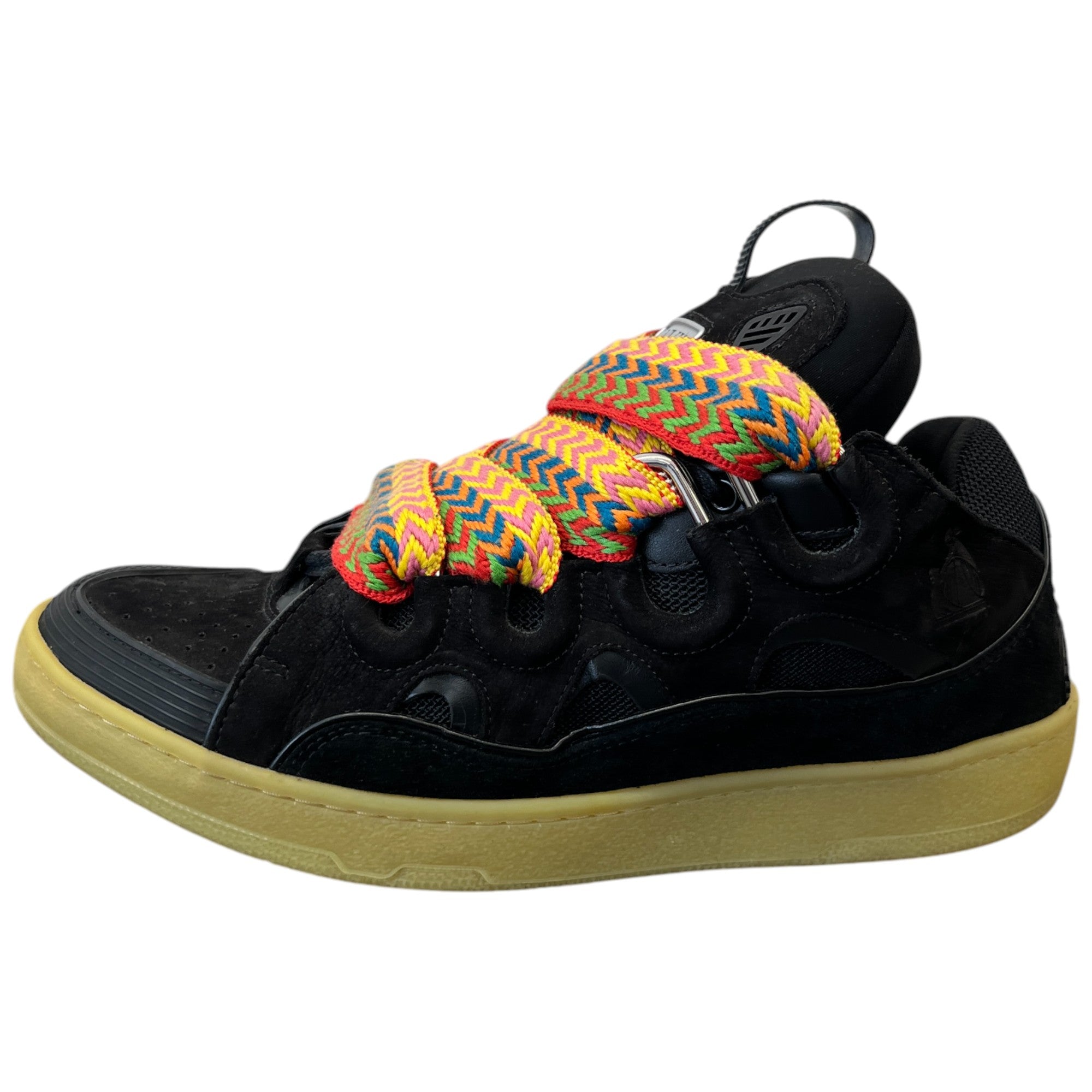 Men's Curb Low Trainers Black Size EU 43 / UK 9