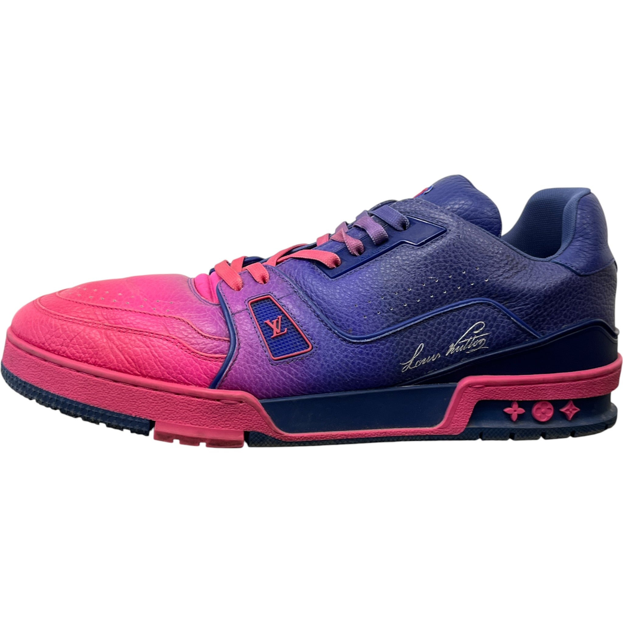 Men's Lv Ombre Low Trainers Pink Size EU 45 / UK 11