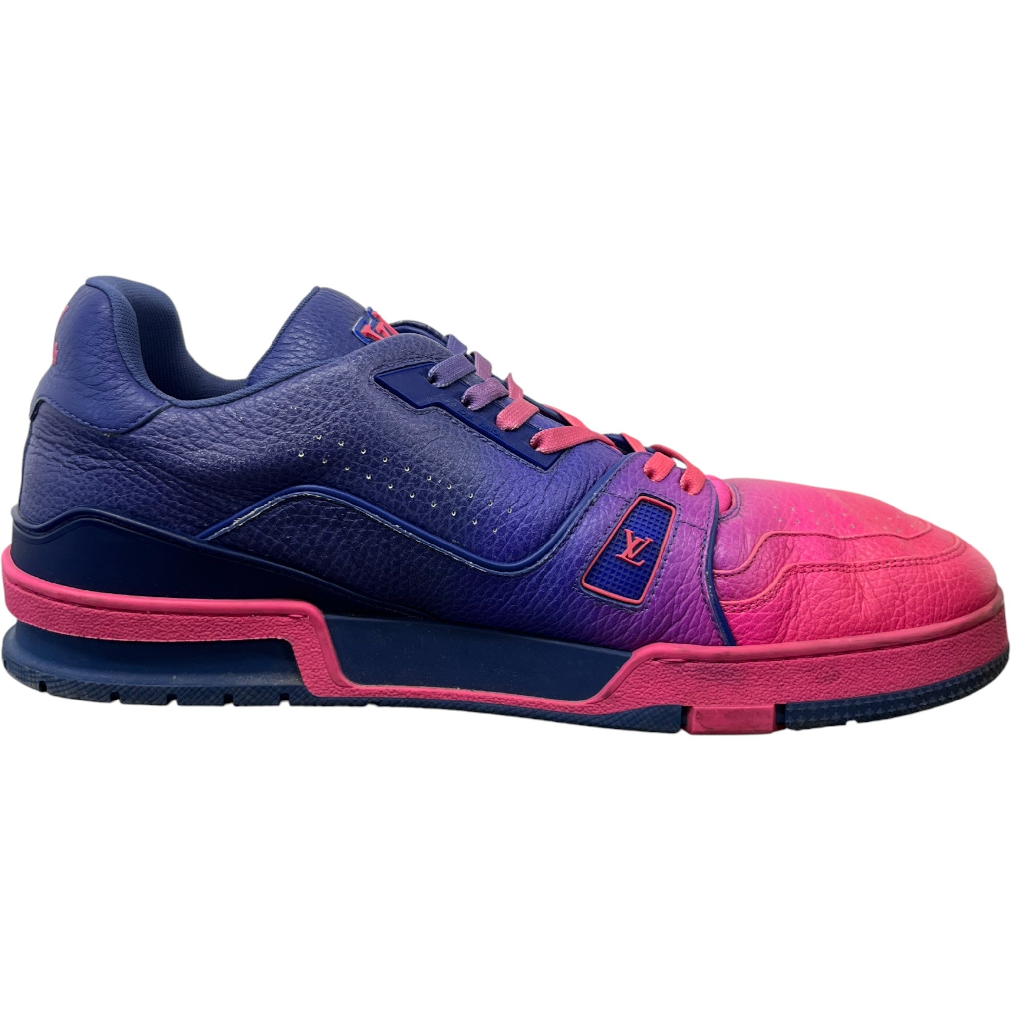 Men's Lv Ombre Low Trainers Pink Size EU 45 / UK 11