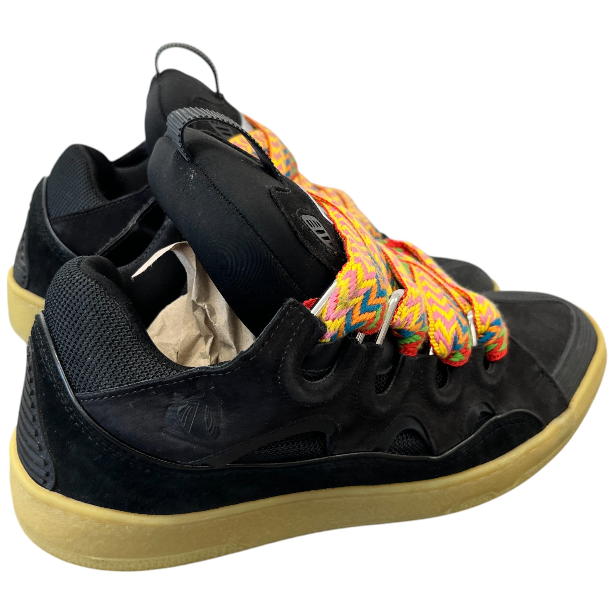 Men's Curb Low Trainers Black Size EU 43 / UK 9