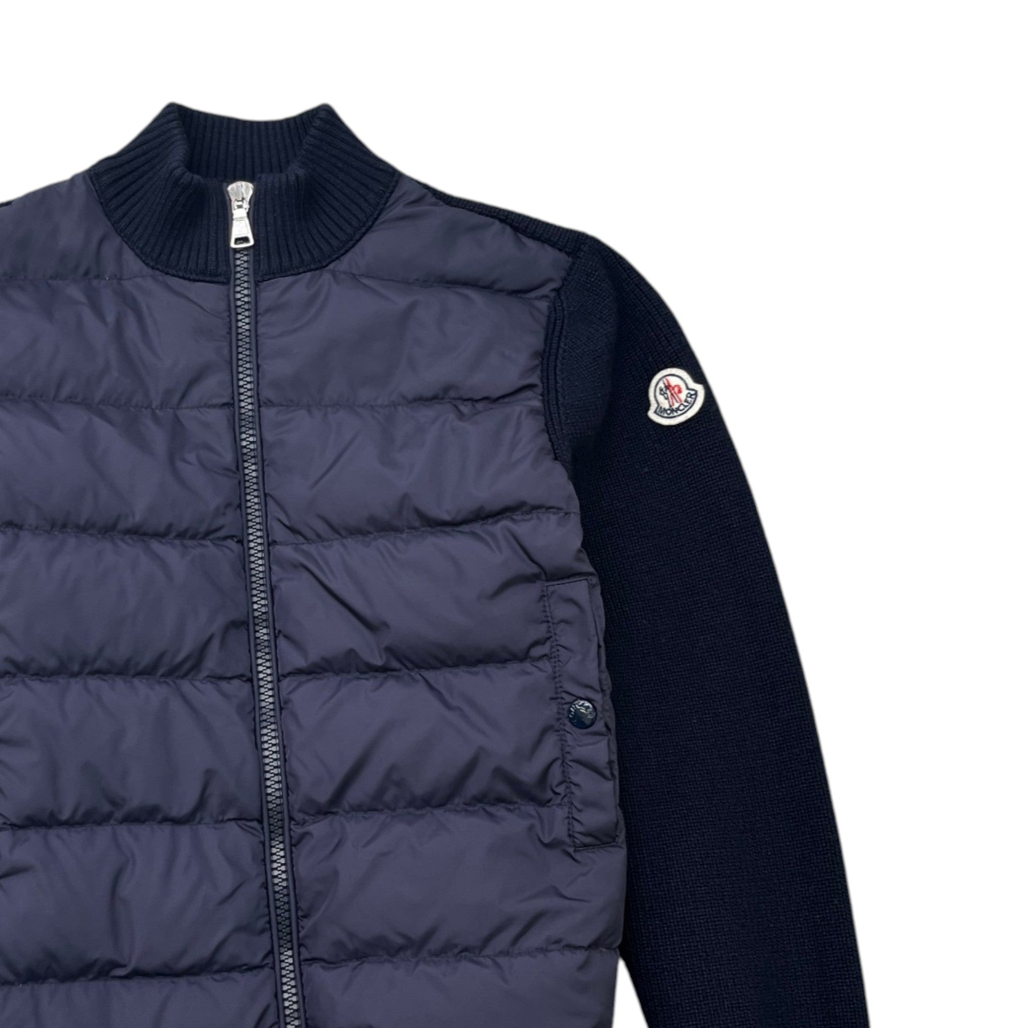 Men's Maglione Tricot Cardigan Kids Age 10 Jacket Navy Size XXS