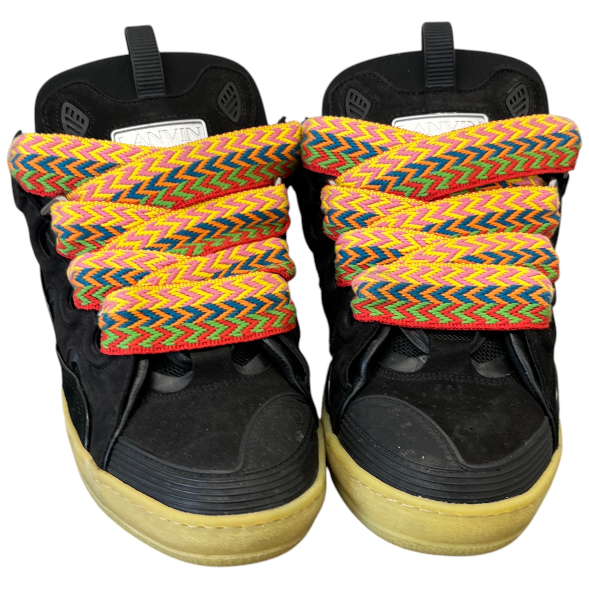 Men's Curb Low Trainers Black Size EU 43 / UK 9