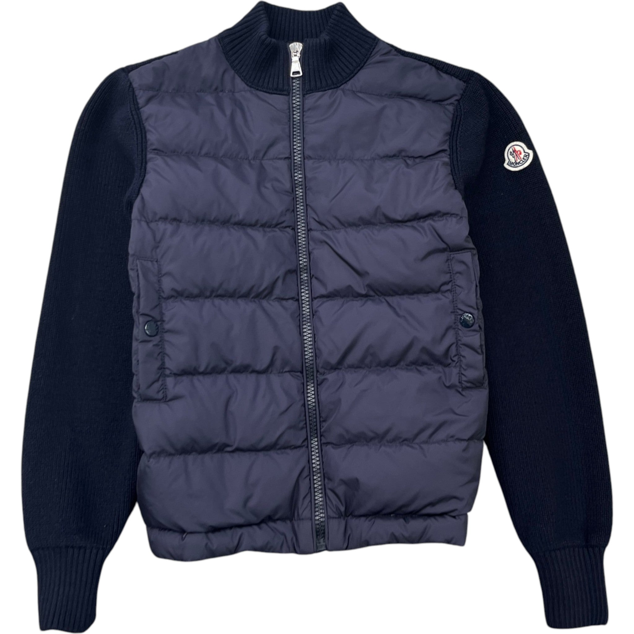 Men's Maglione Tricot Cardigan Kids Age 10 Jacket Navy Size XXS