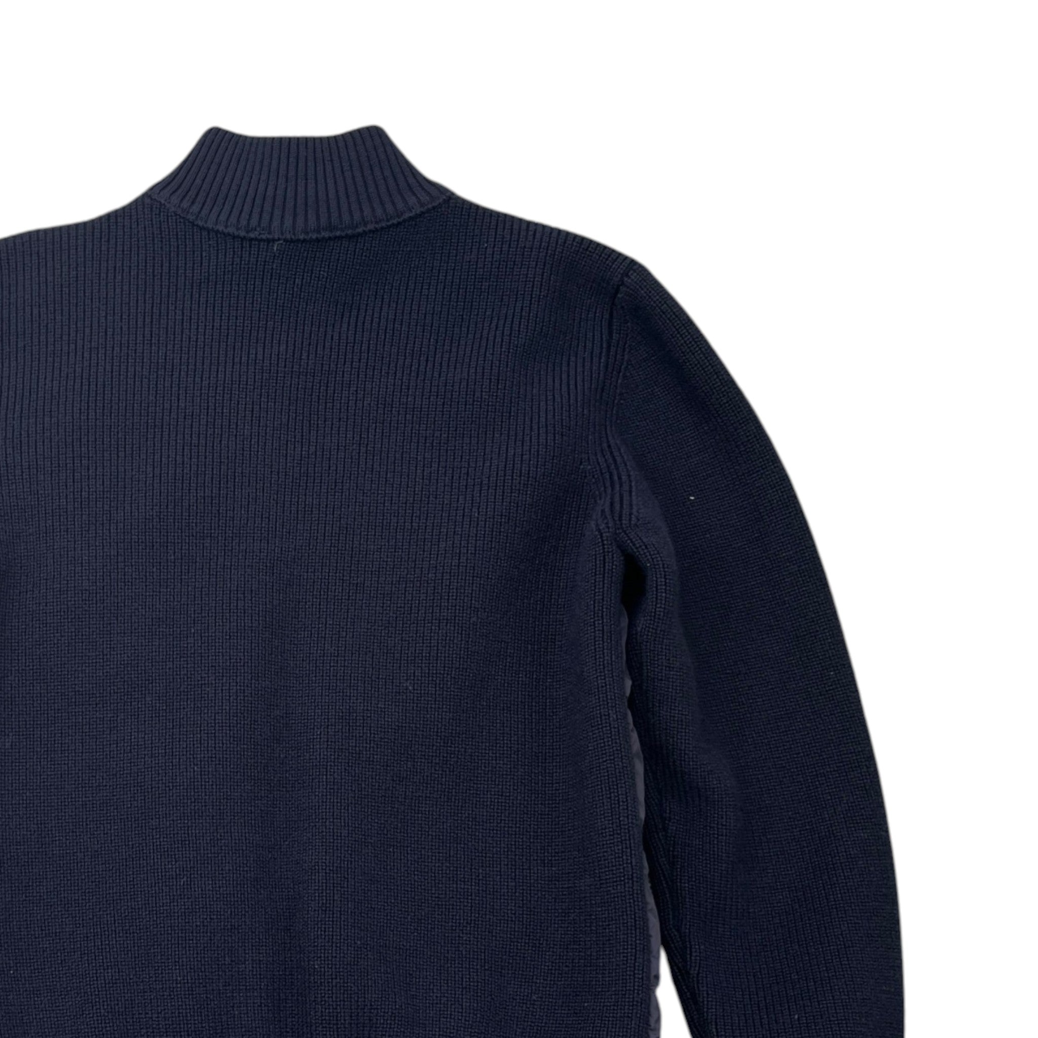 Men's Maglione Tricot Cardigan Kids Age 10 Jacket Navy Size XXS