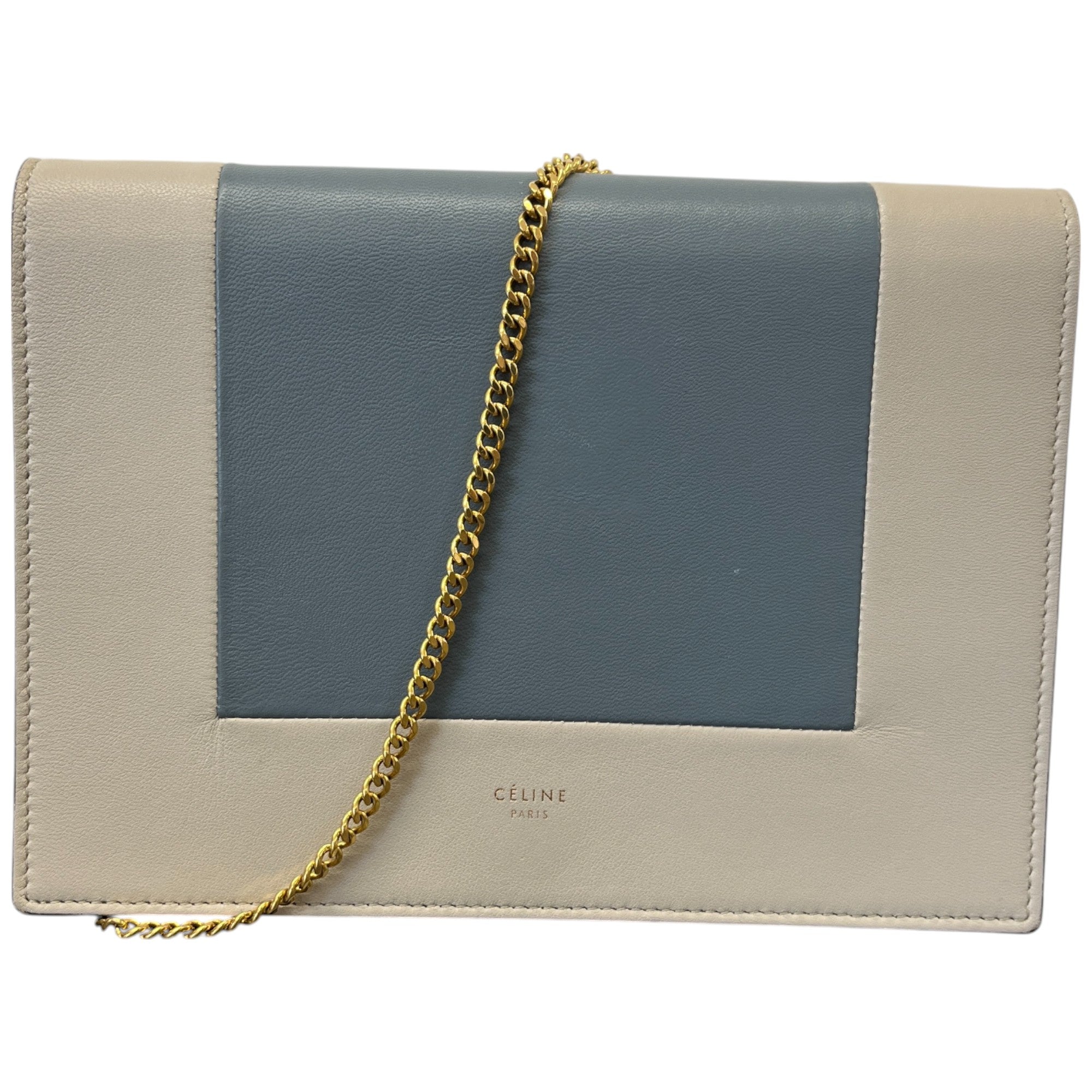 Women's Frame Wallet On Chain Handbag Beige