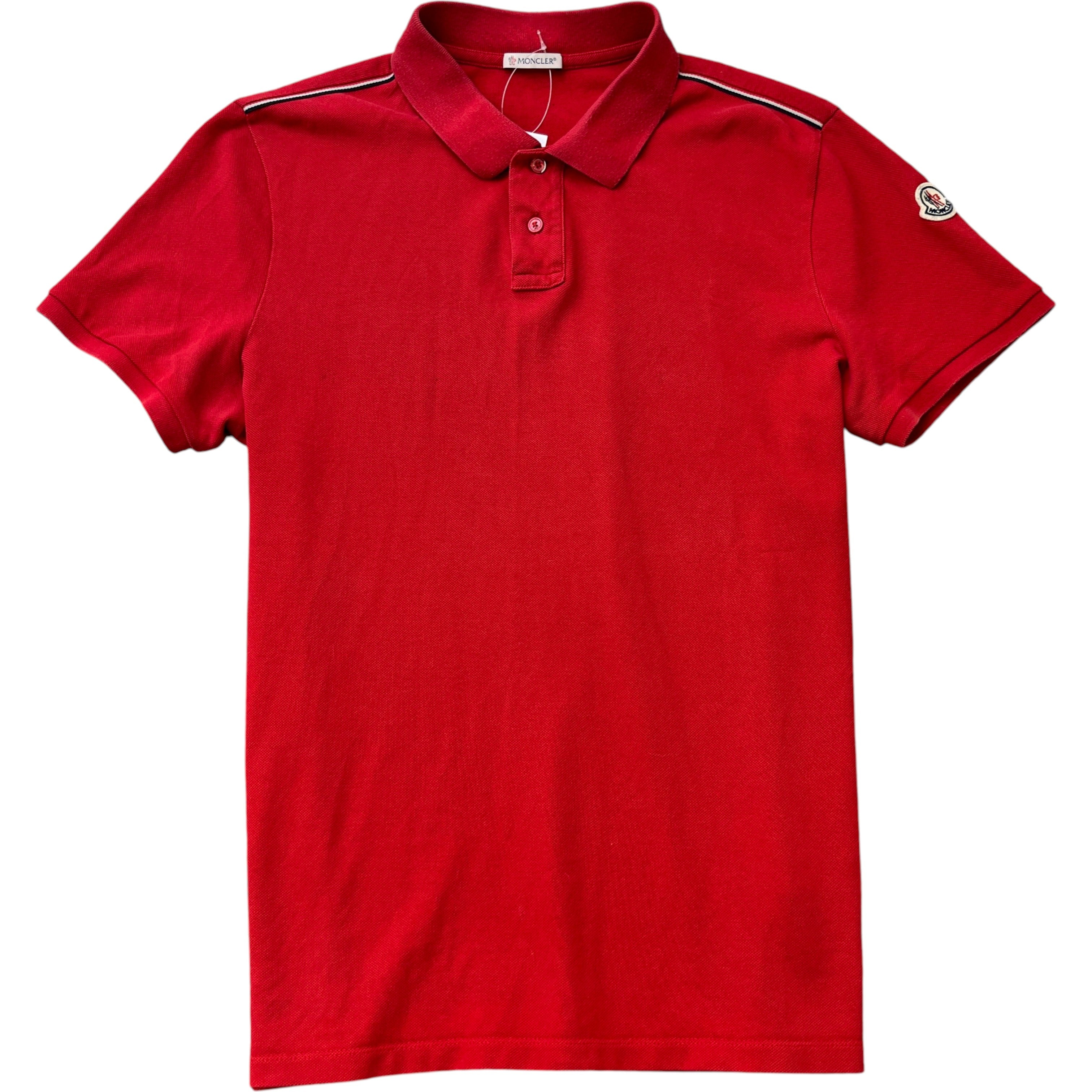 Men's Maglia Polo Shirt Red Size L