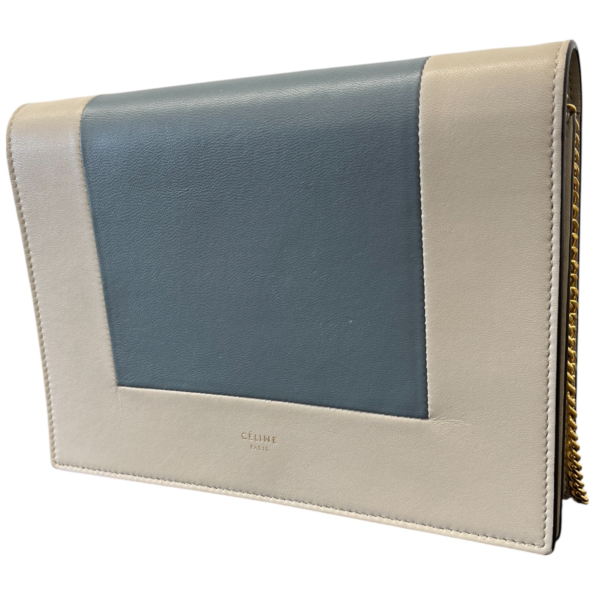 Women's Frame Wallet On Chain Handbag Beige