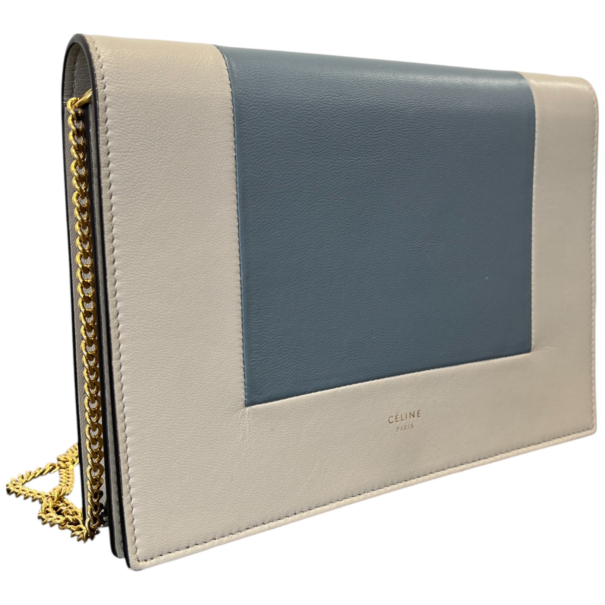 Women's Frame Wallet On Chain Handbag Beige