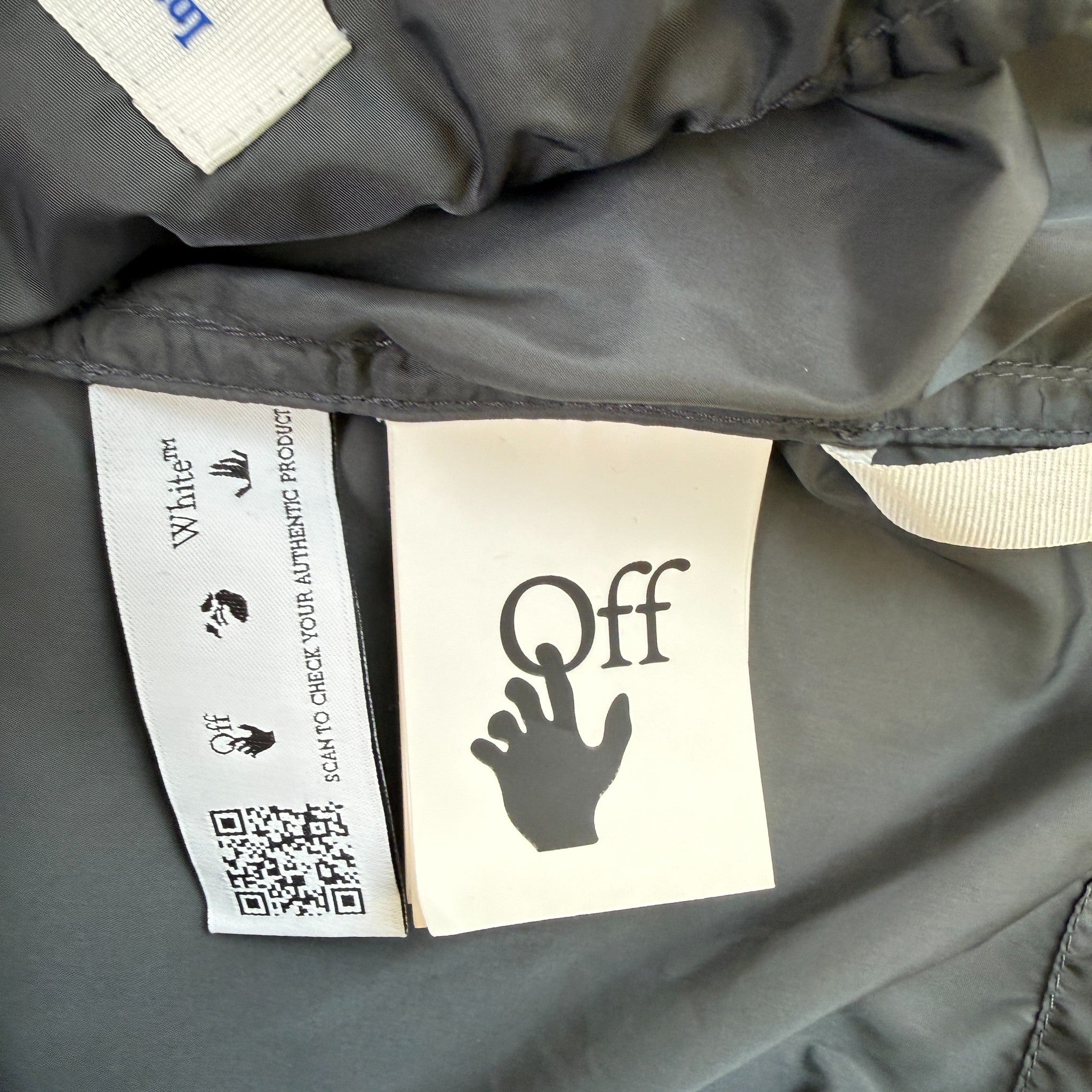 Men's Logo Windbreaker Black Size XL