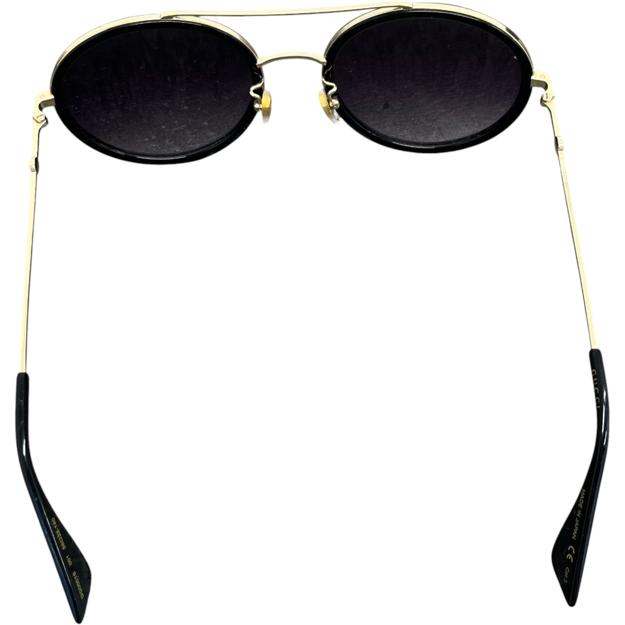 Women's Gg0061S Round Sunglasses Black