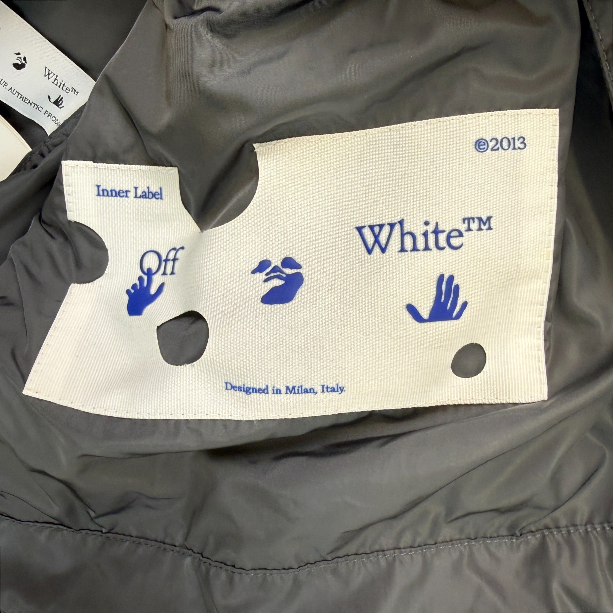 Men's Logo Windbreaker Black Size XL