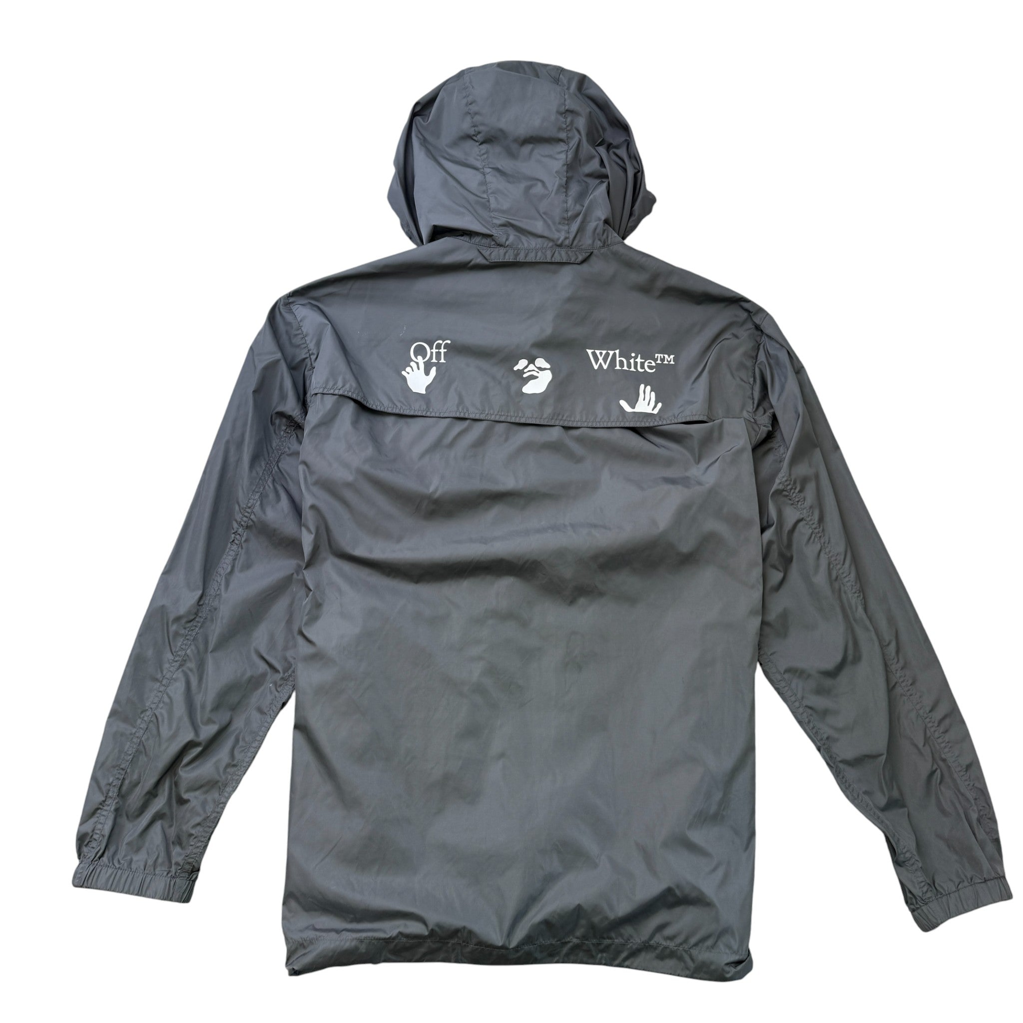 Men's Logo Windbreaker Black Size XL