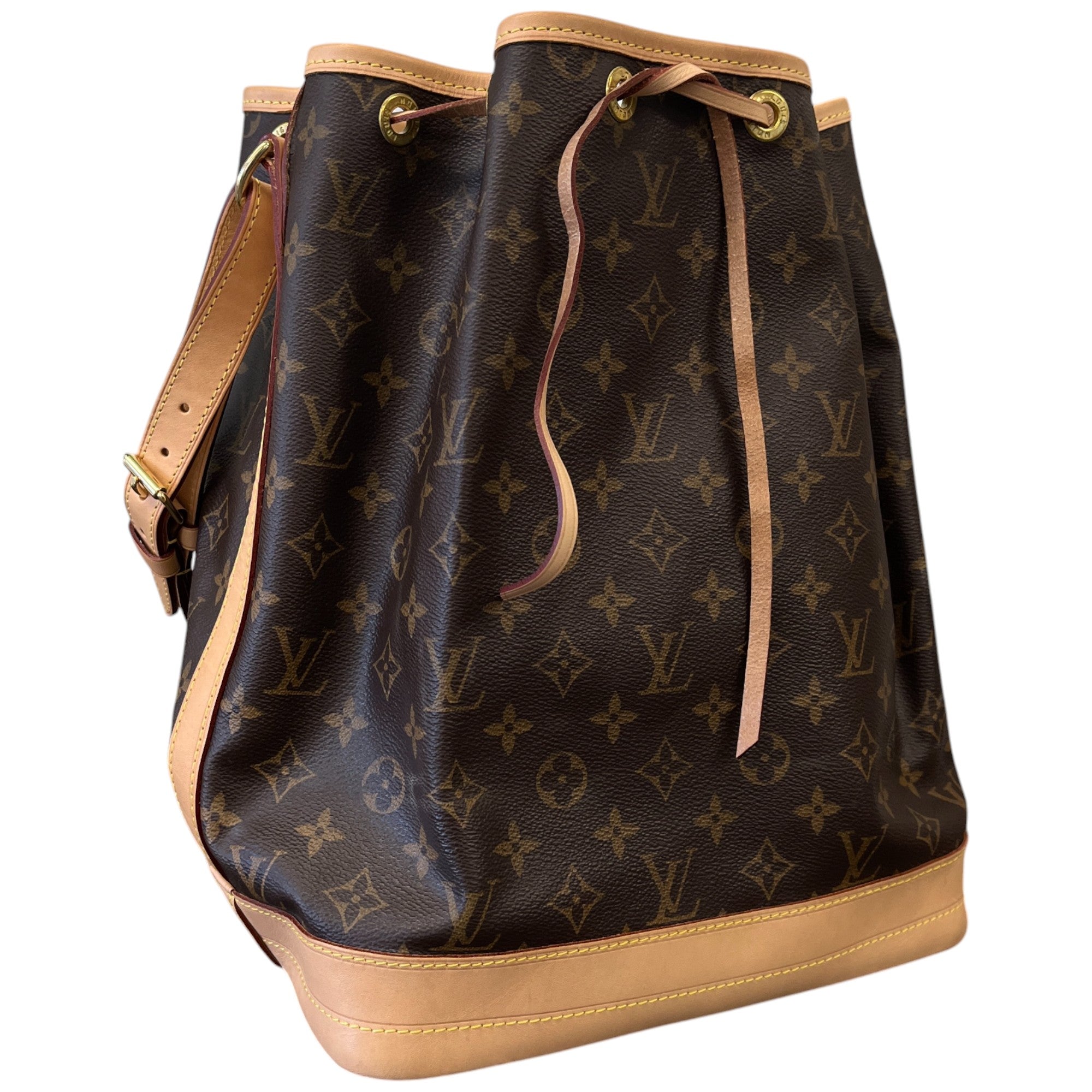 Women's Monogram Petit Noé Bucket Bag Brown