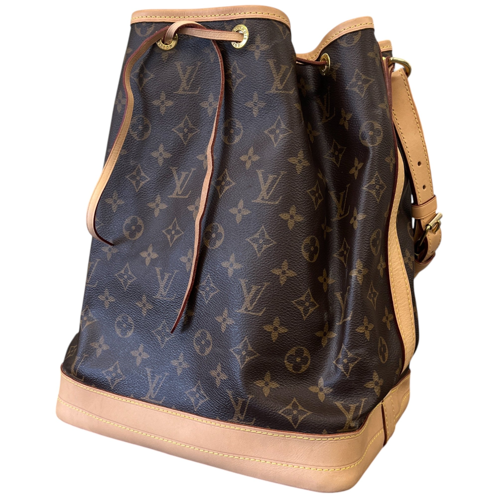 Women's Monogram Petit Noé Bucket Bag Brown