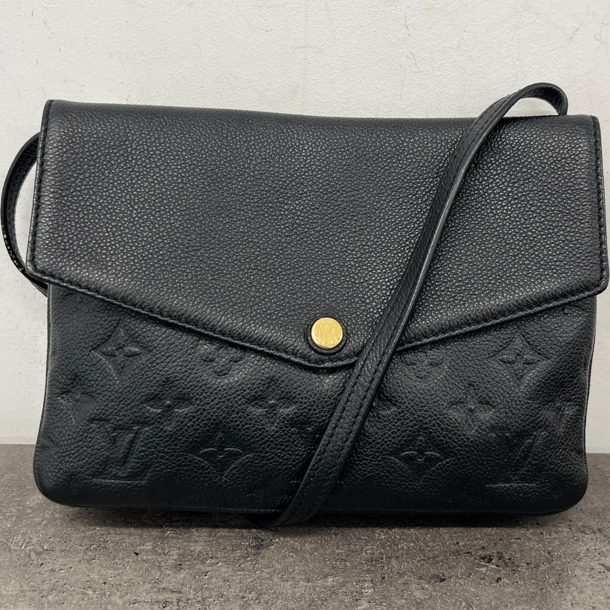 Women's Monogram Empreinte Twice Bag Black