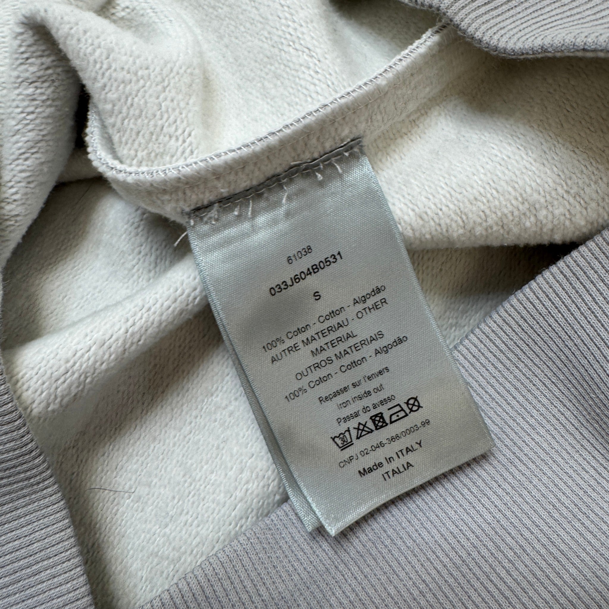 Men's X Shawn Stussy Graffiti Jumper Grey Size S