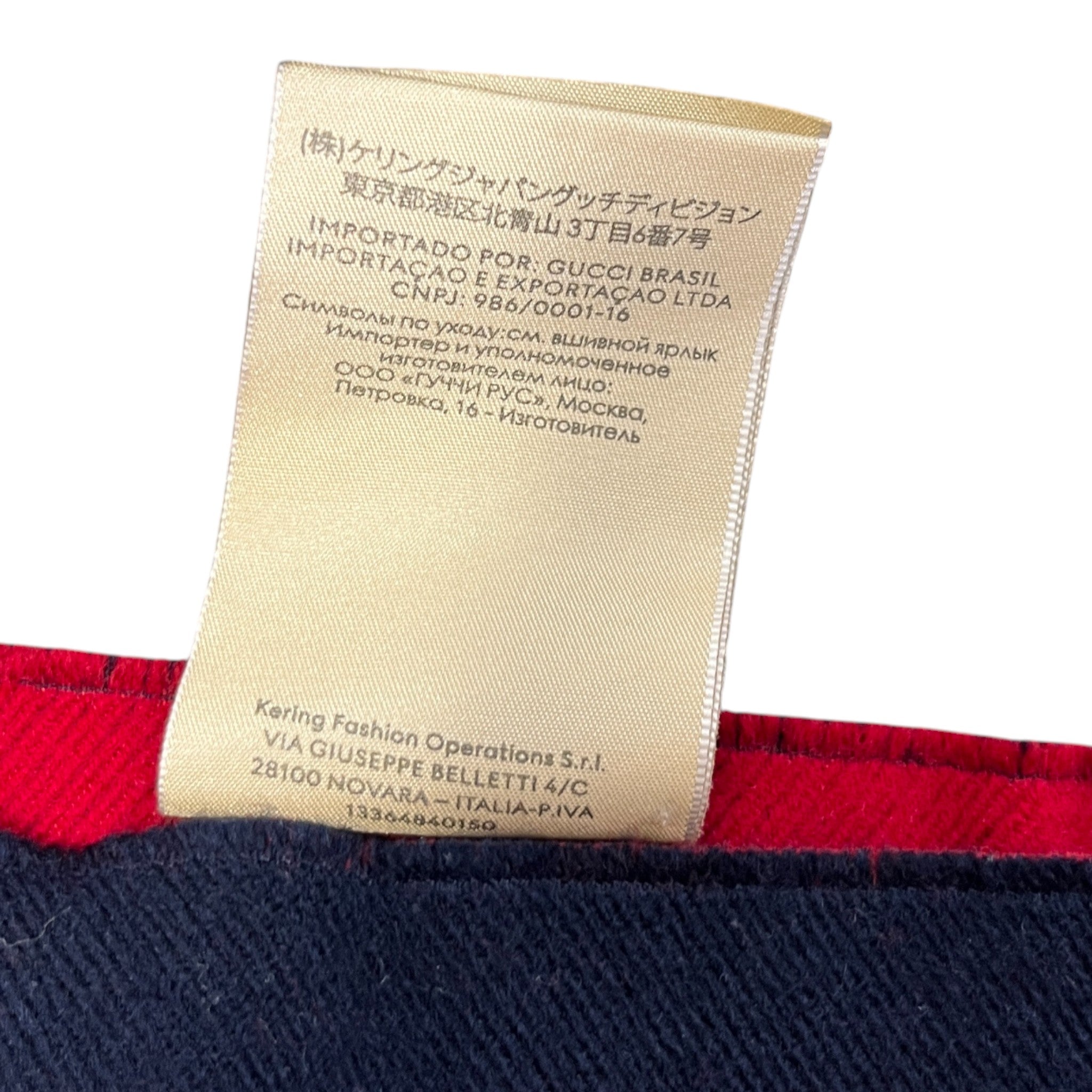 Men's Gg Supreme Scarf Blue